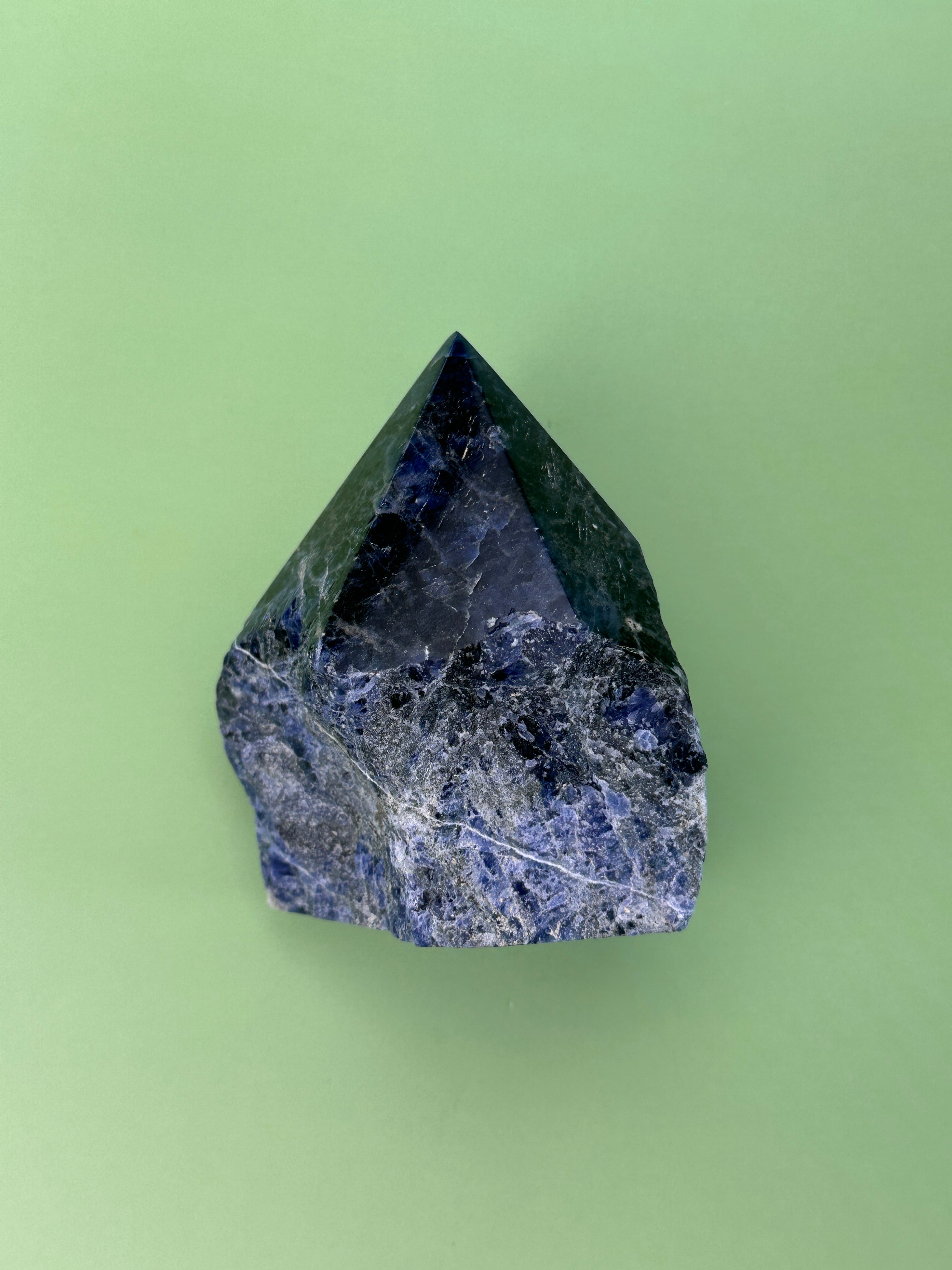Sodalite - Rough cut point