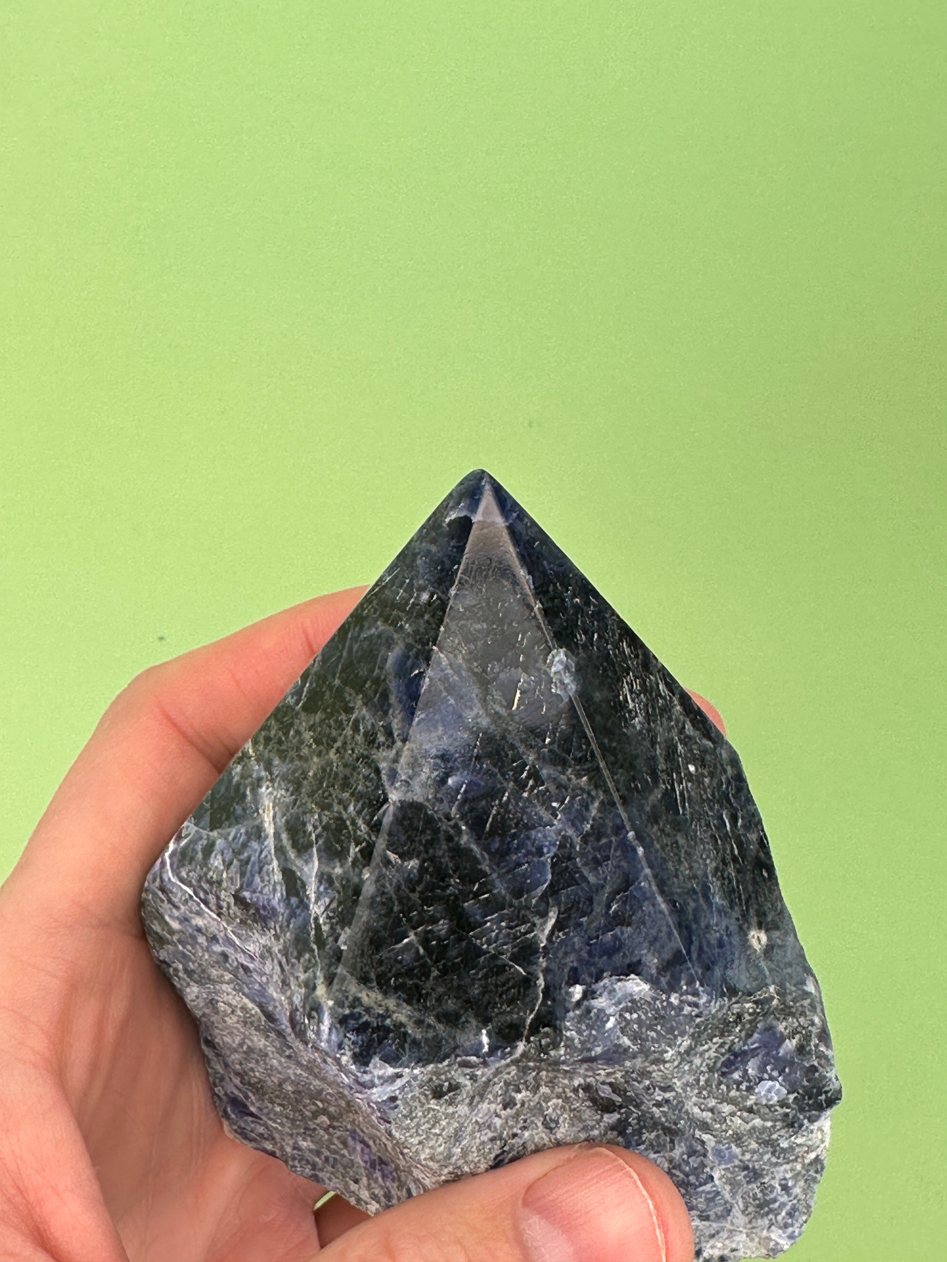 Sodalite - Rough cut point