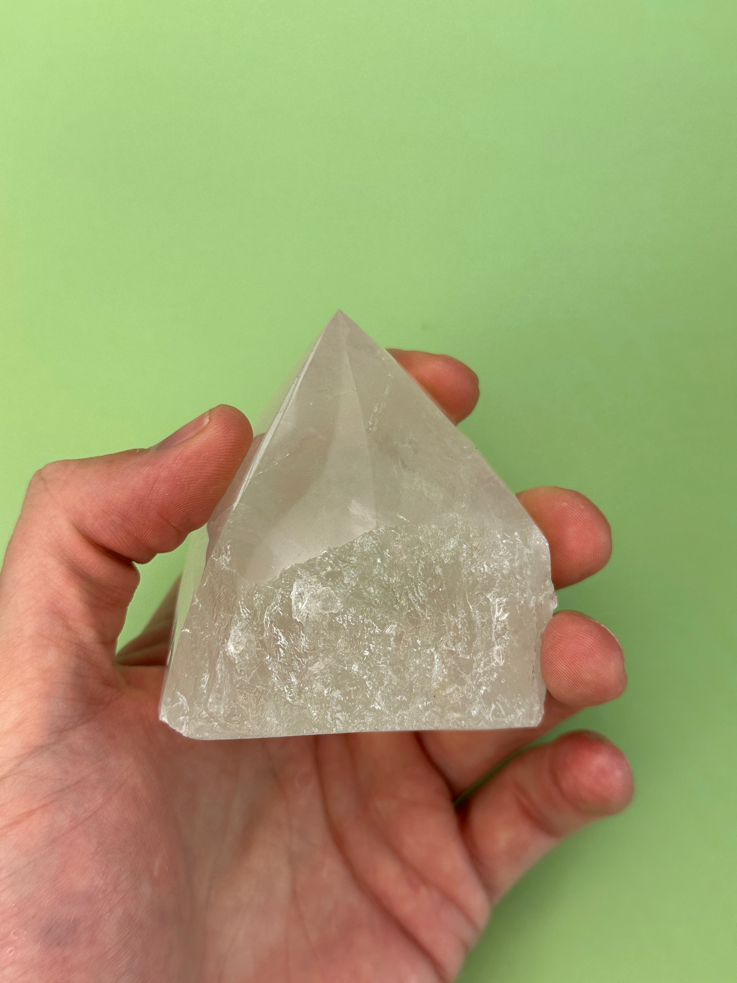 Clear Quartz - Rough cut point