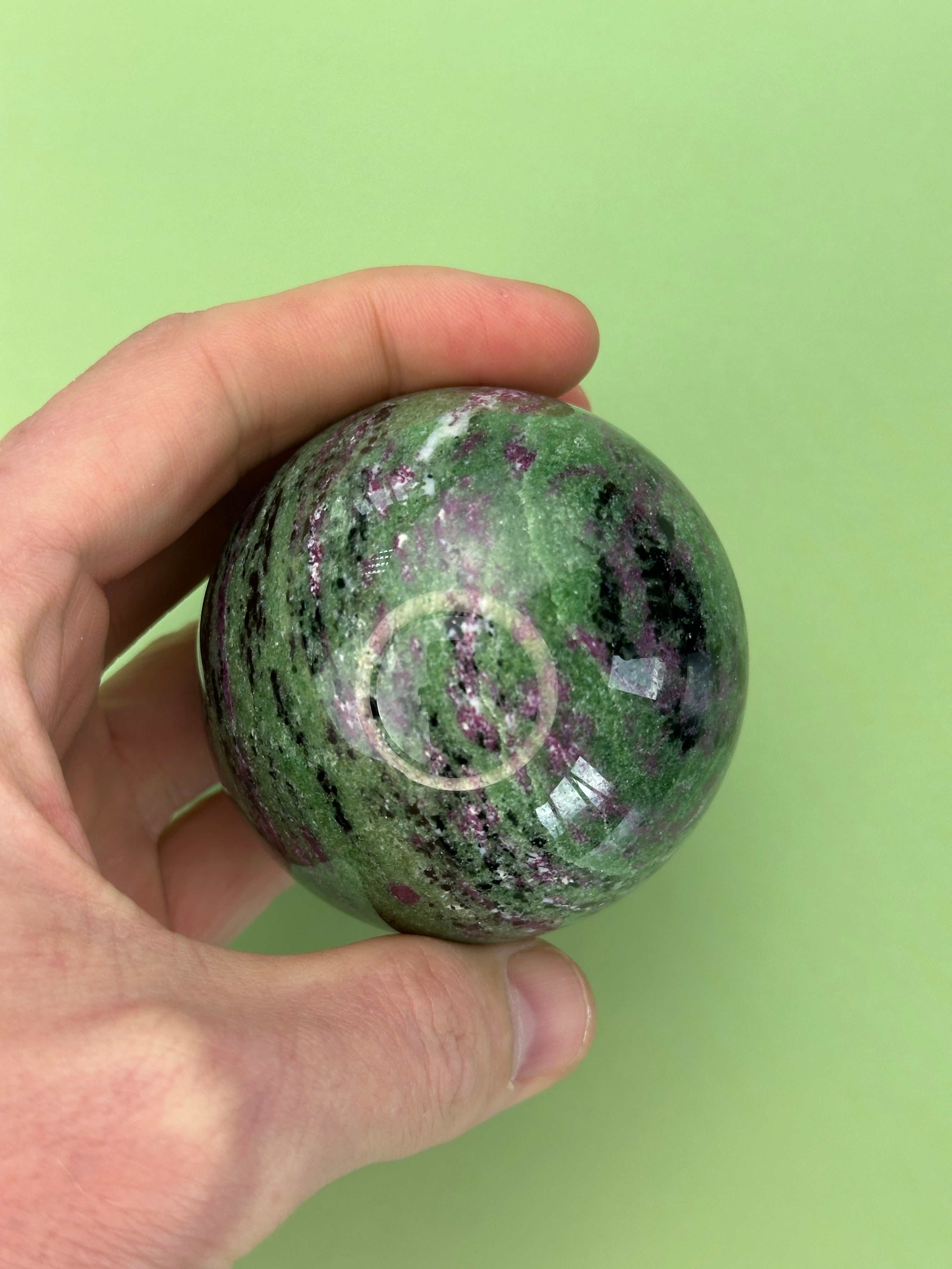 Ruby zoisite - XL Sphere