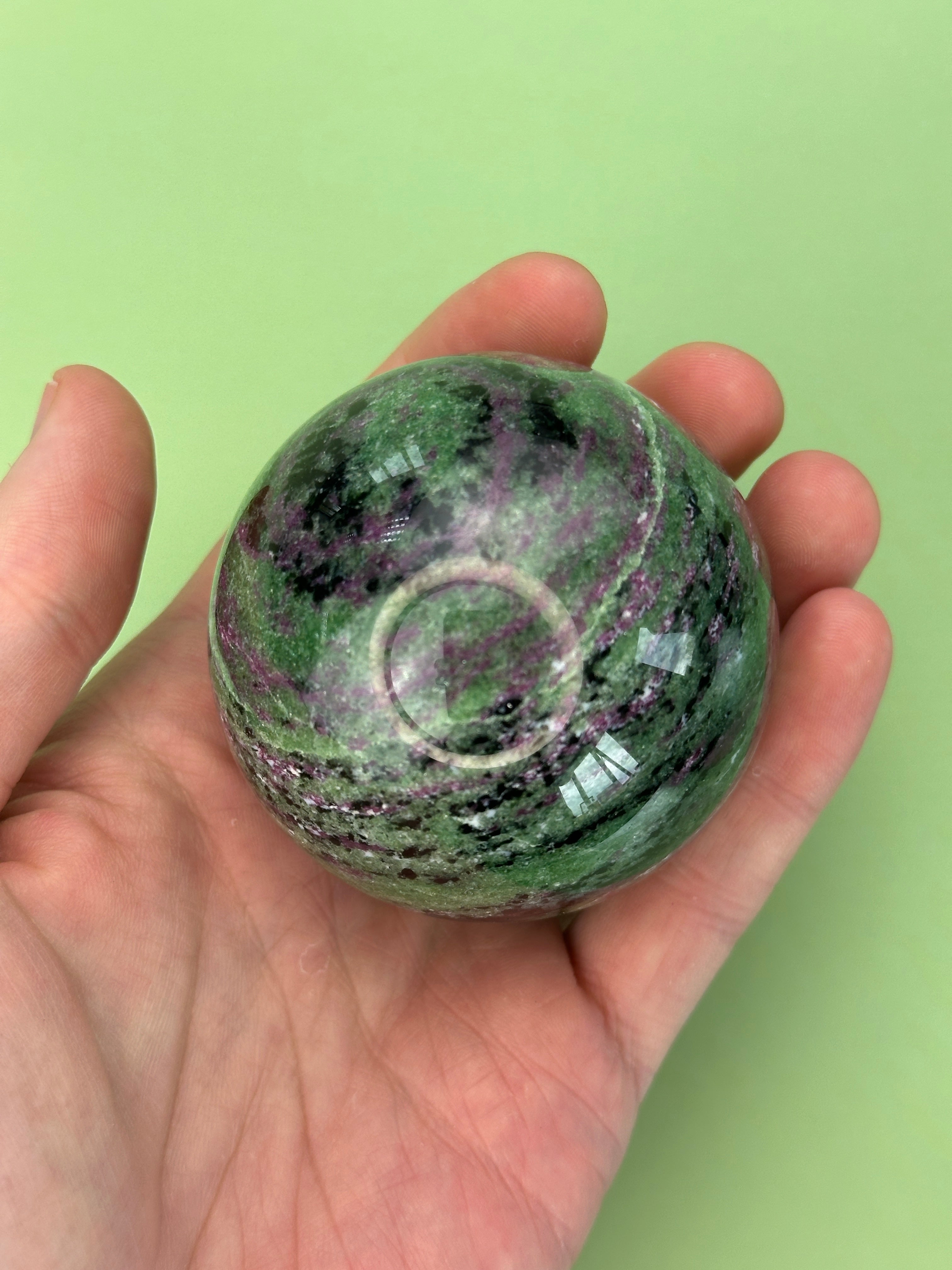 Ruby zoisite - XL Sphere