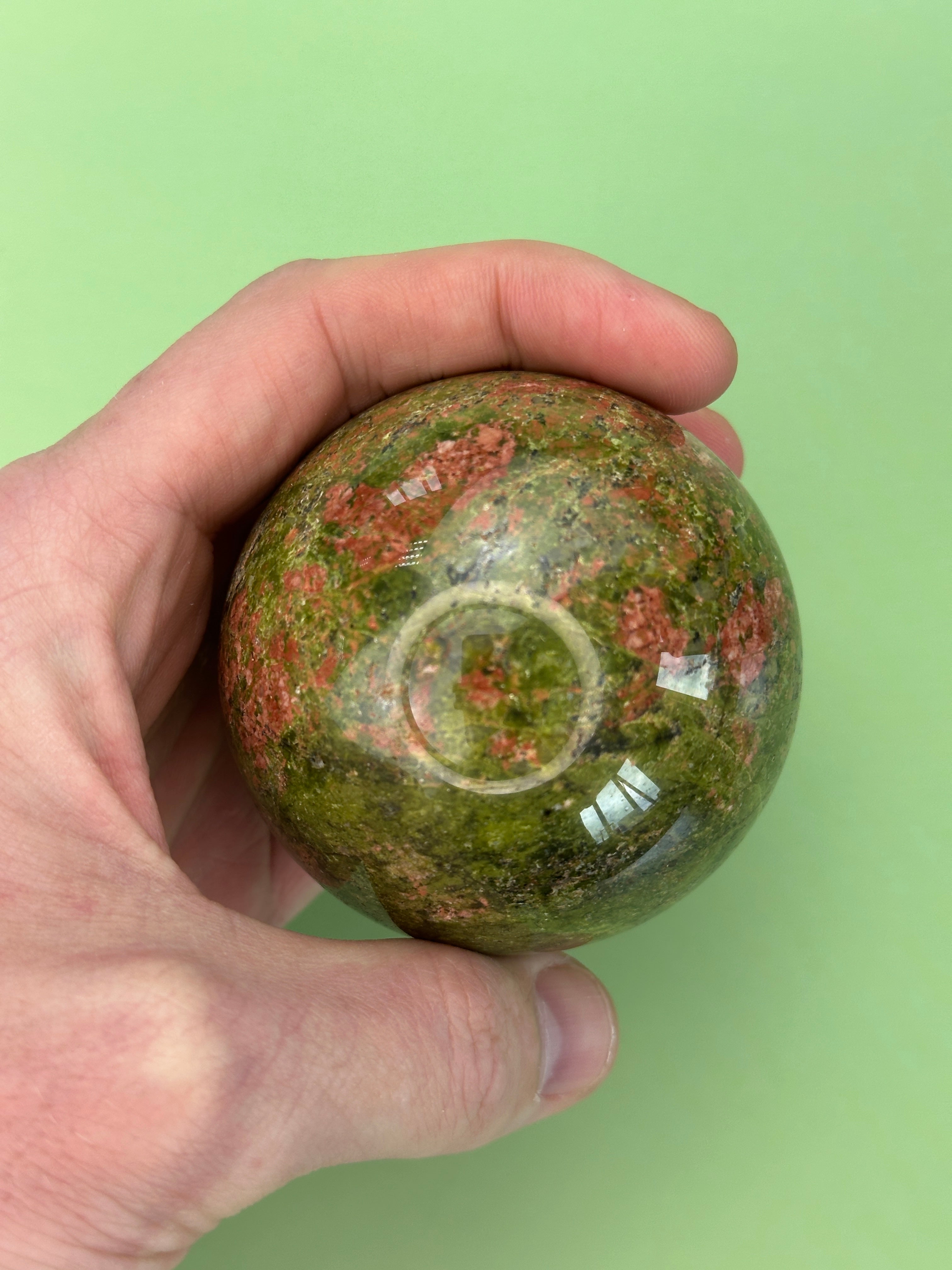 Unakite - XL Sphere