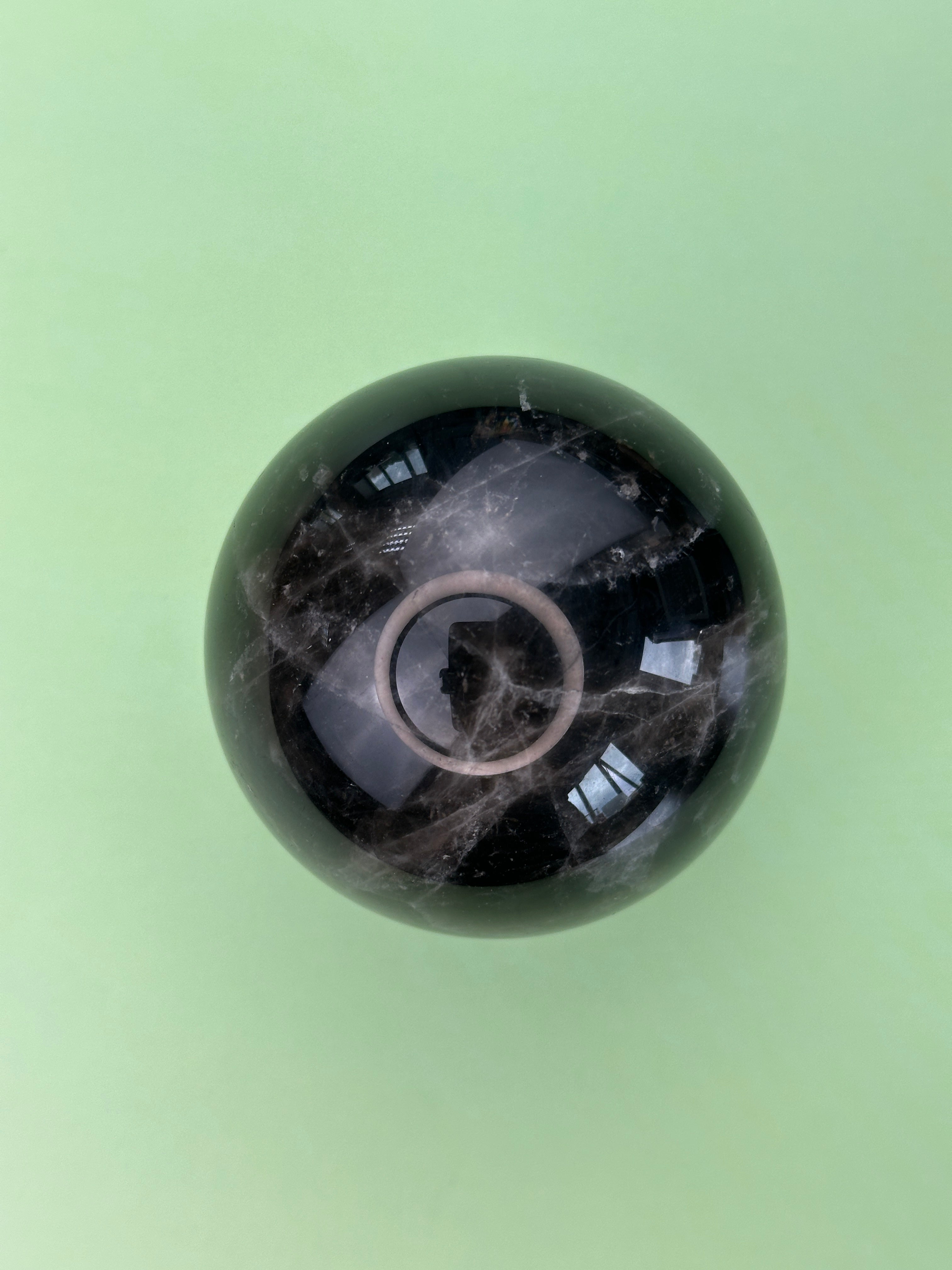 Black moonstone - XL Sphere
