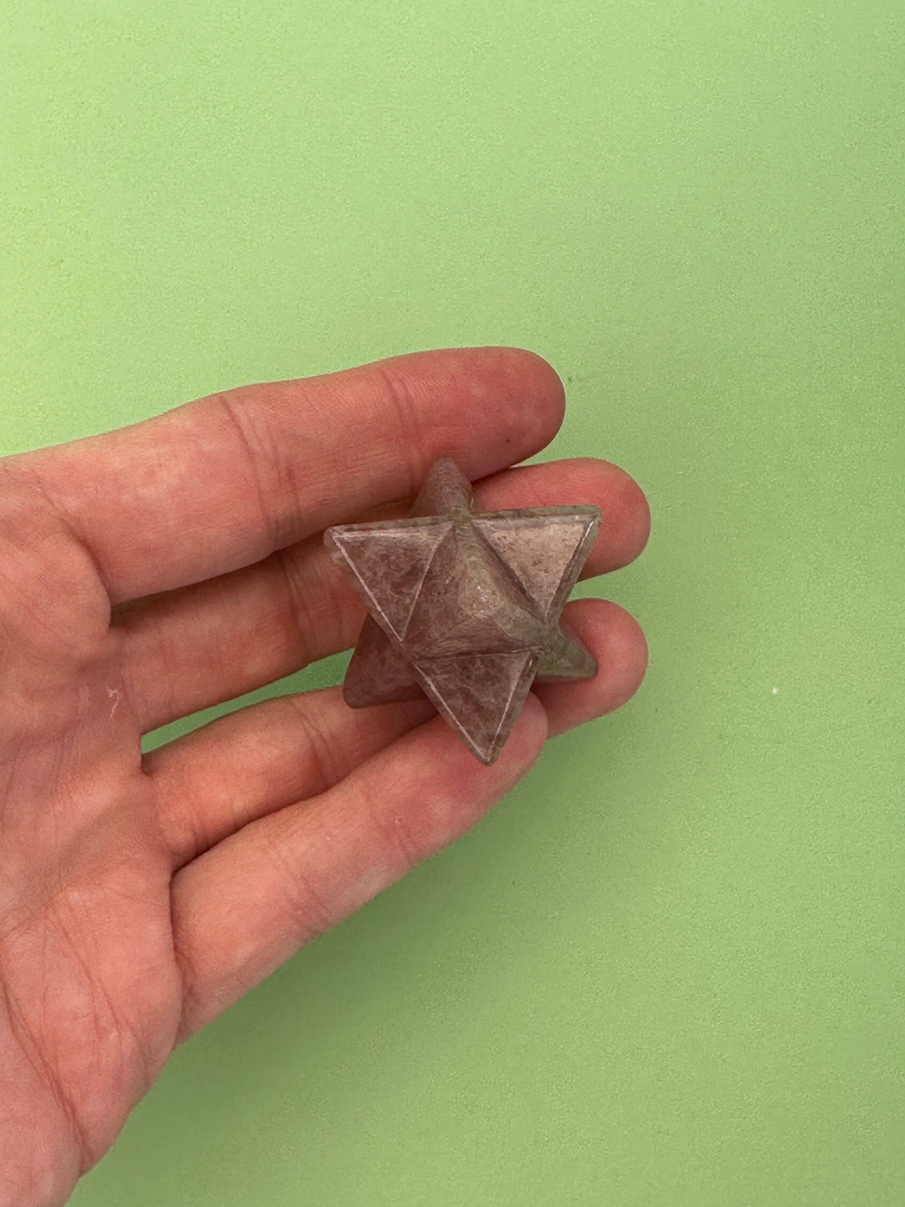 Strawberry quartz - Merkaba