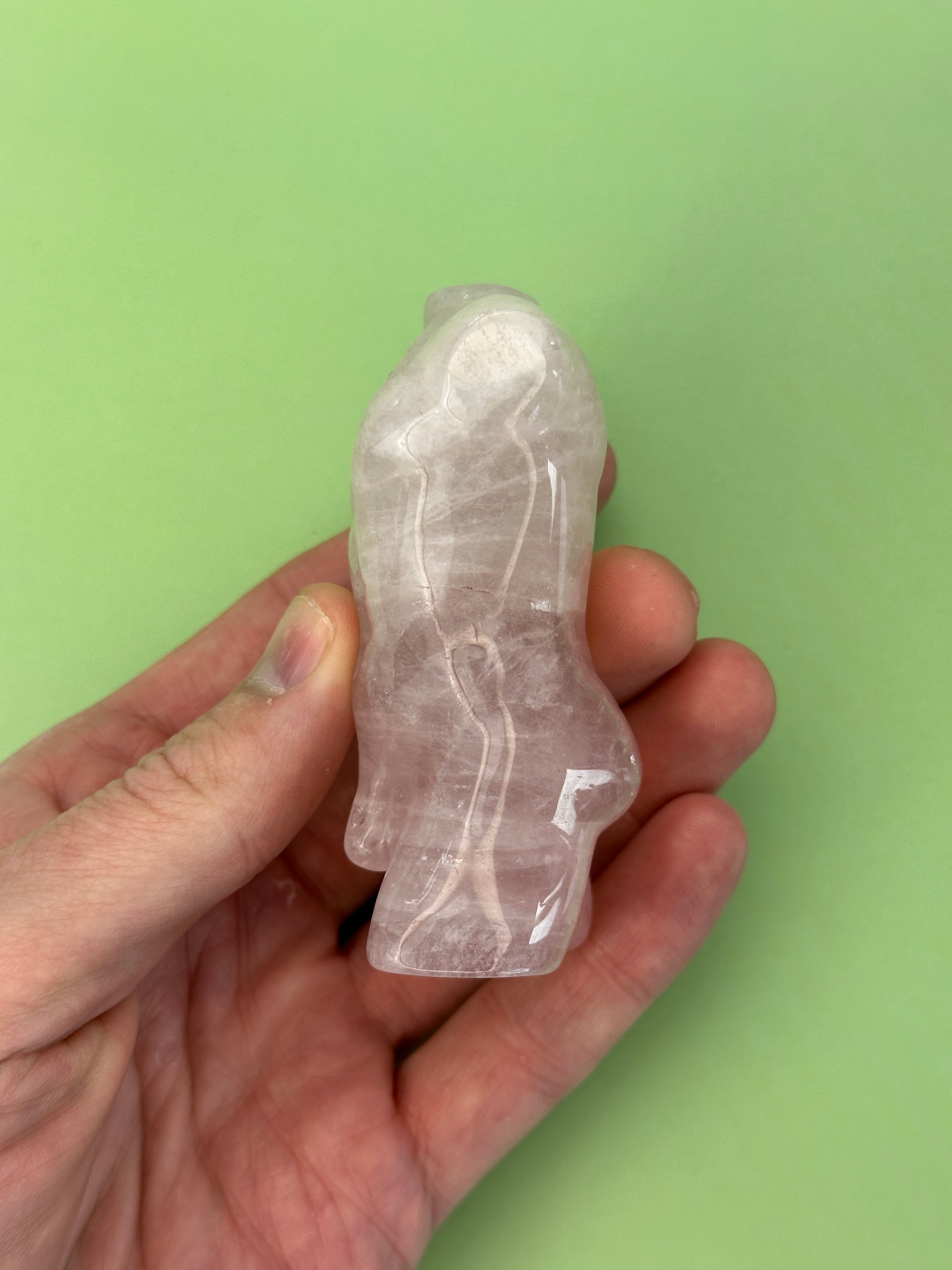 Rose quartz - Male torso