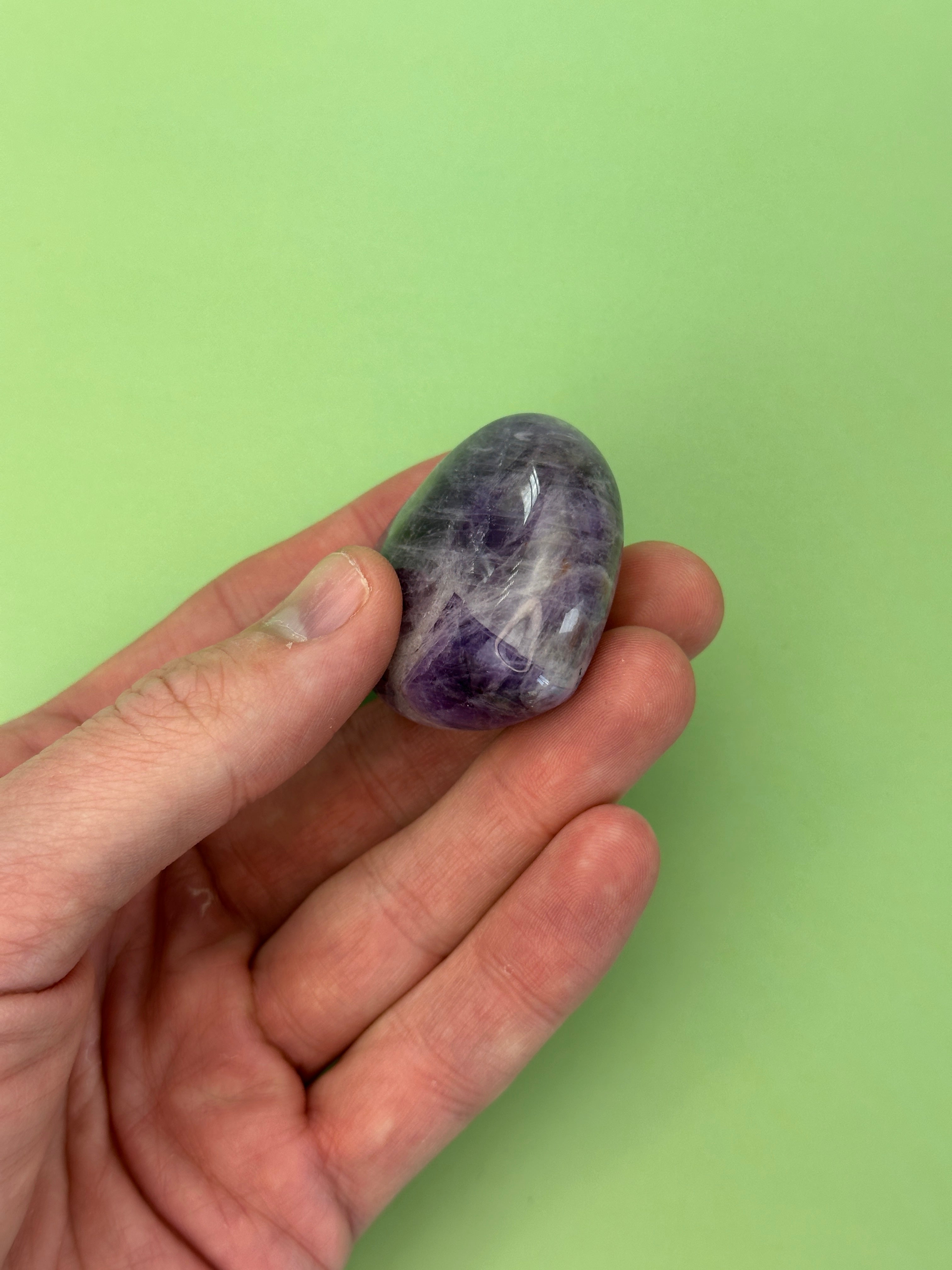 Amethyst - Medium heart
