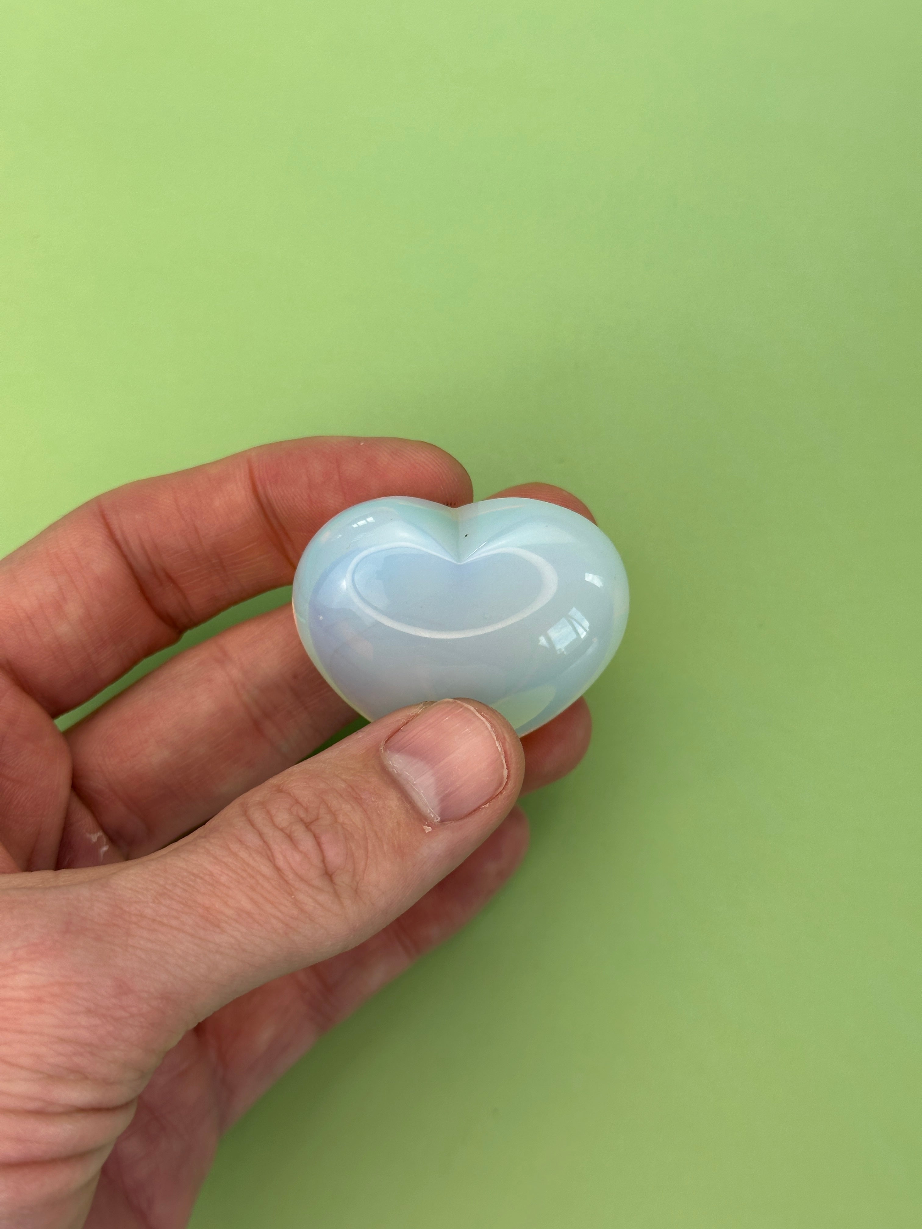 Opalite - Medium heart