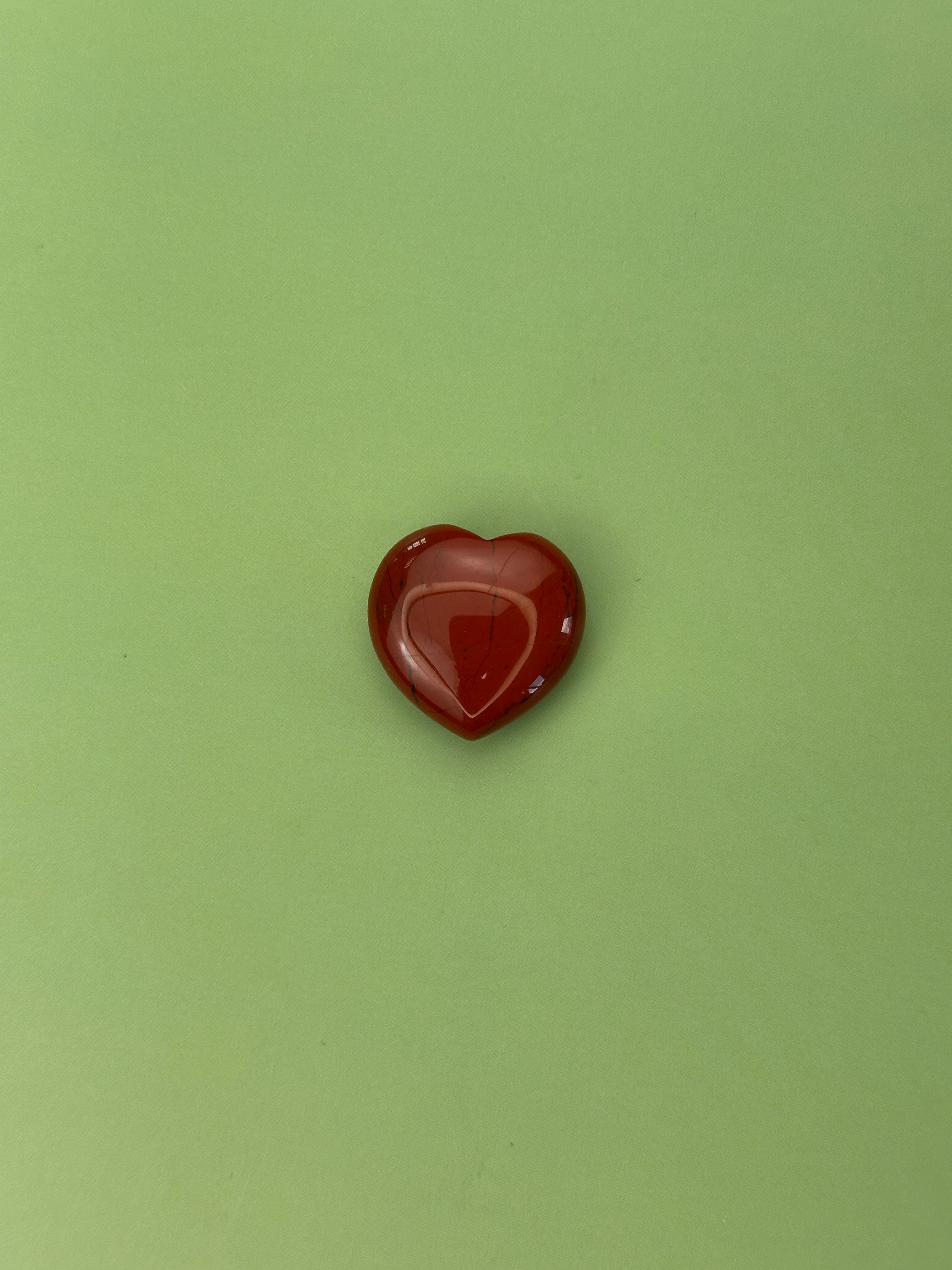 Red jasper - Small heart