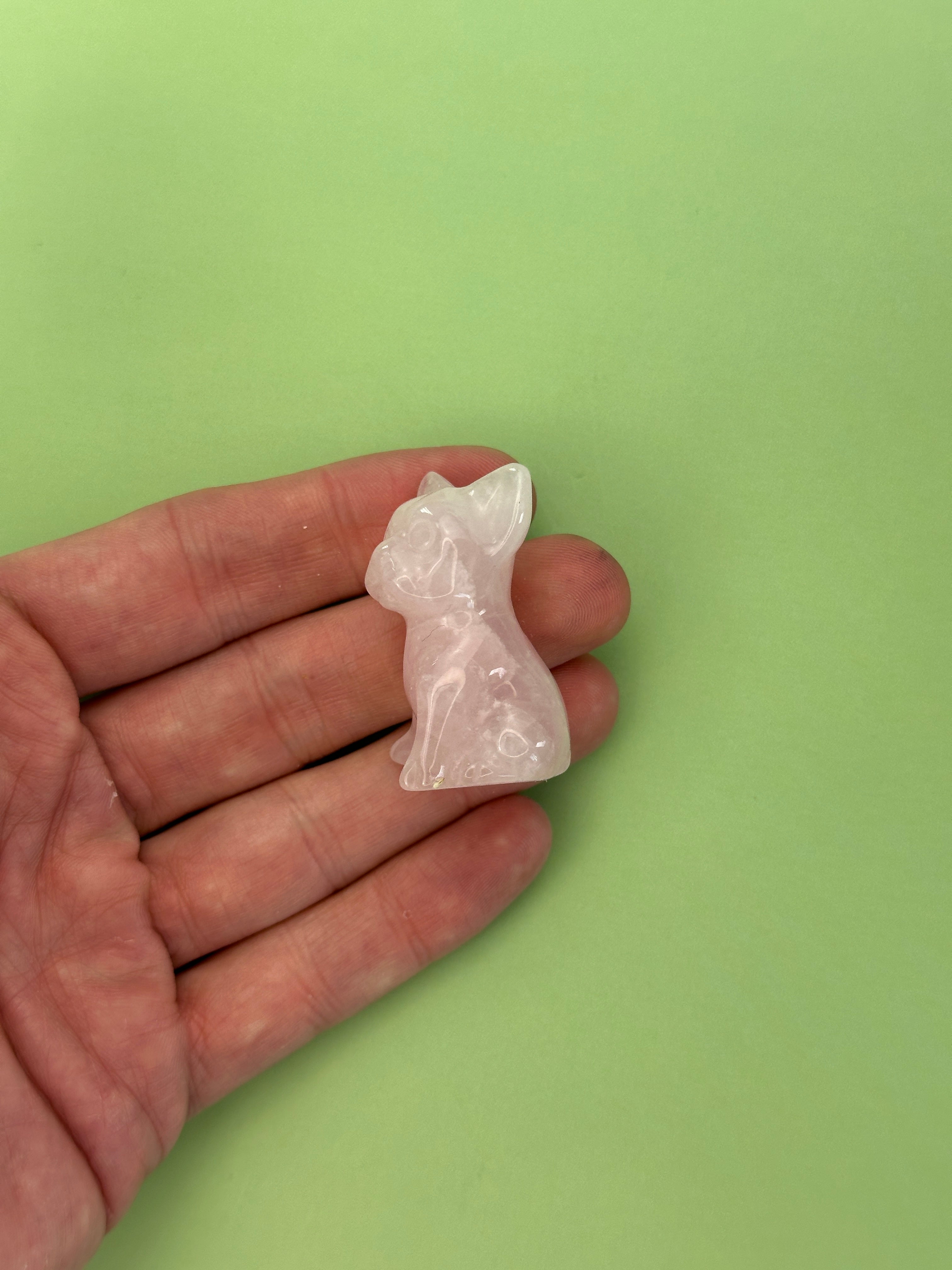 Rose quartz - Dog