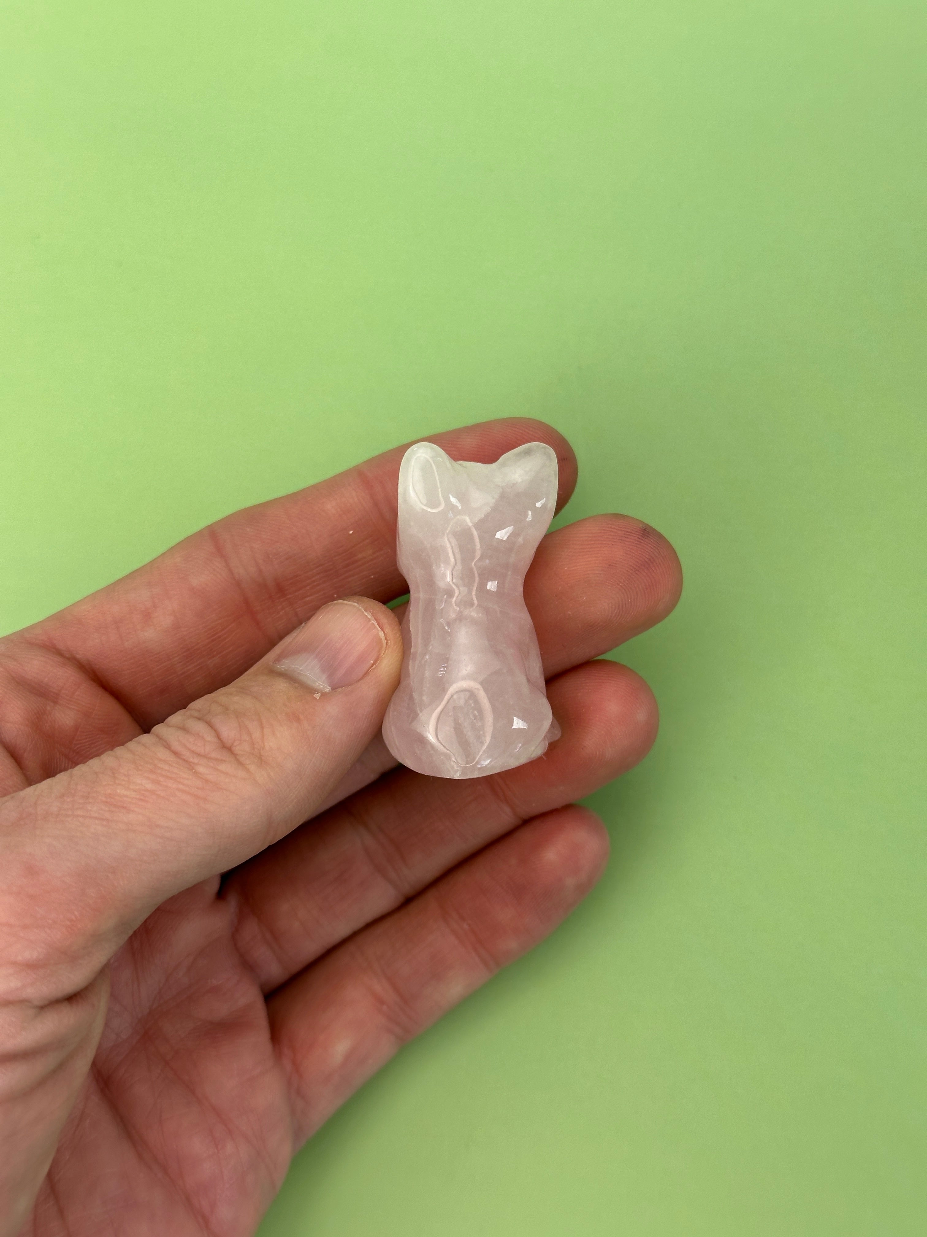 Rose quartz - Dog