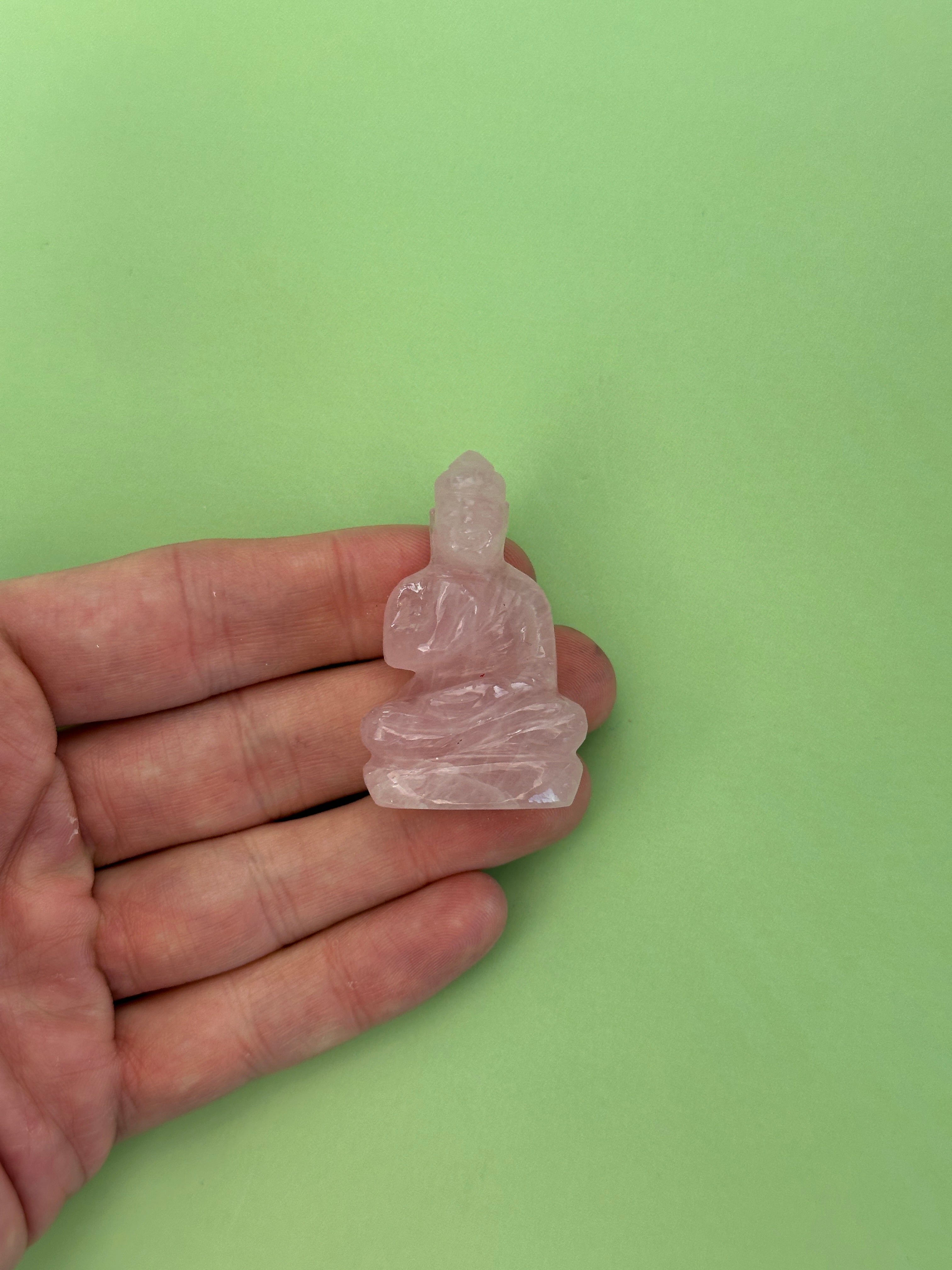 Rose quartz - Quan Yin