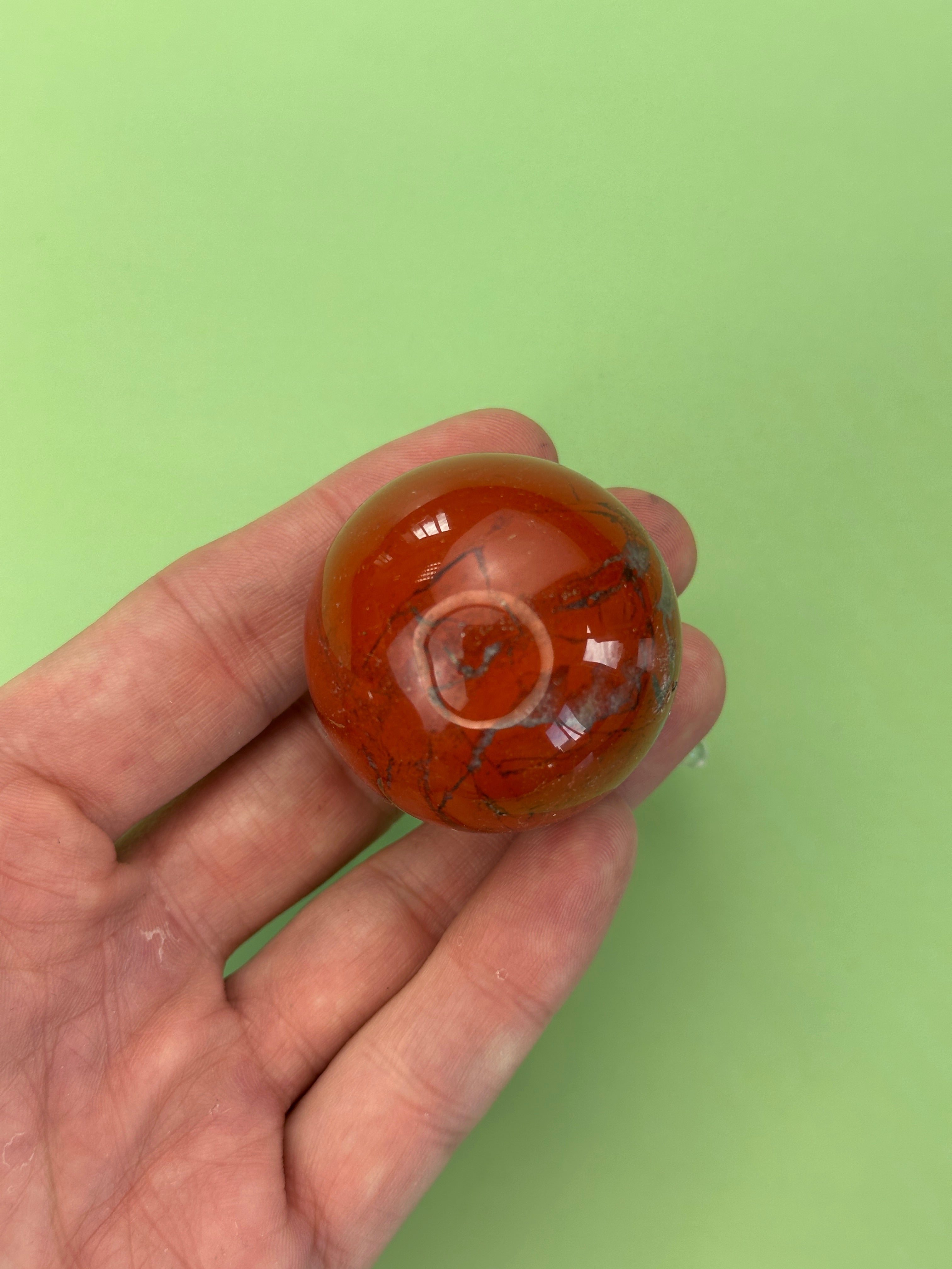 Red jasper - Medium sphere