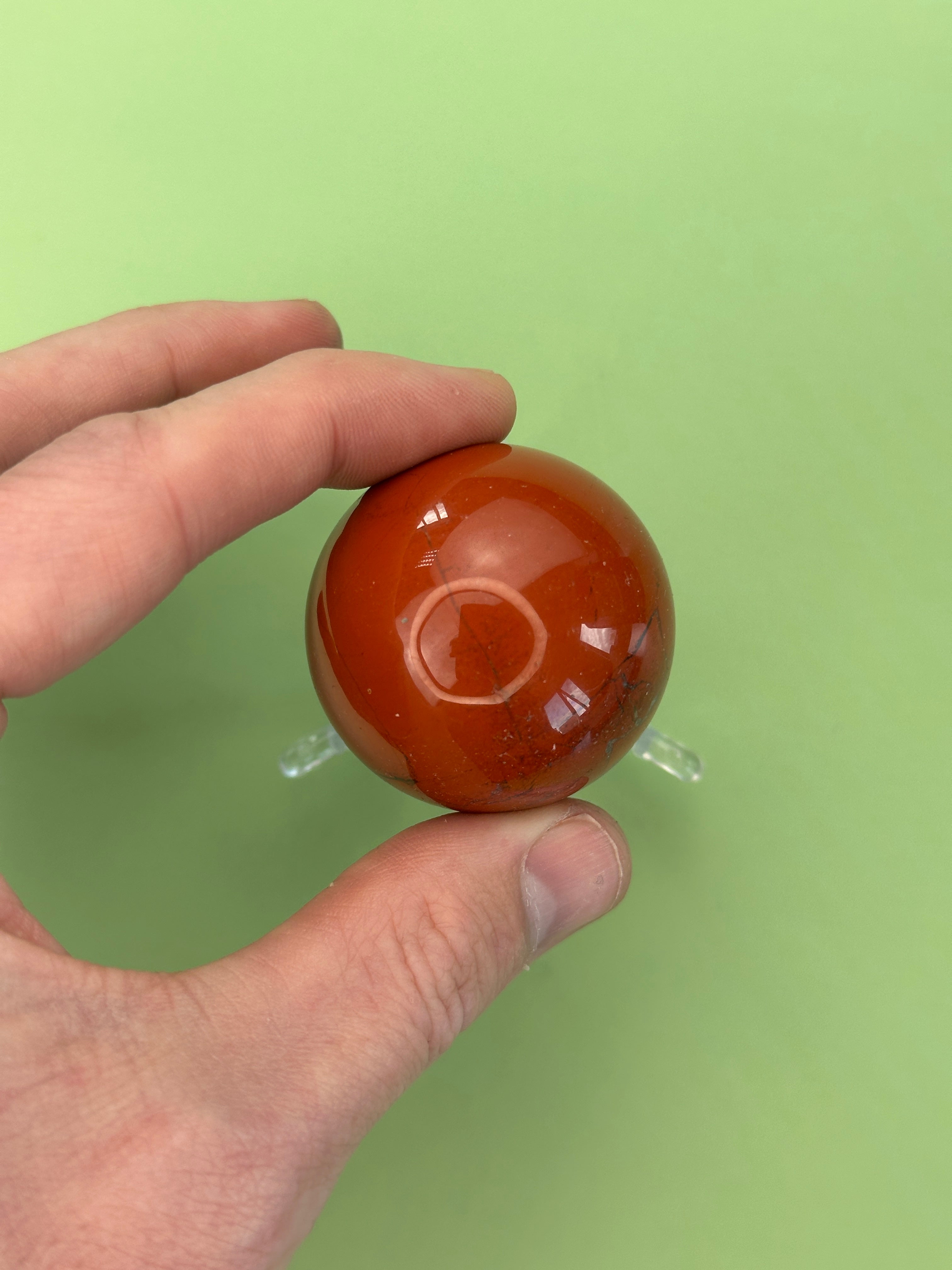 Red jasper - Medium sphere