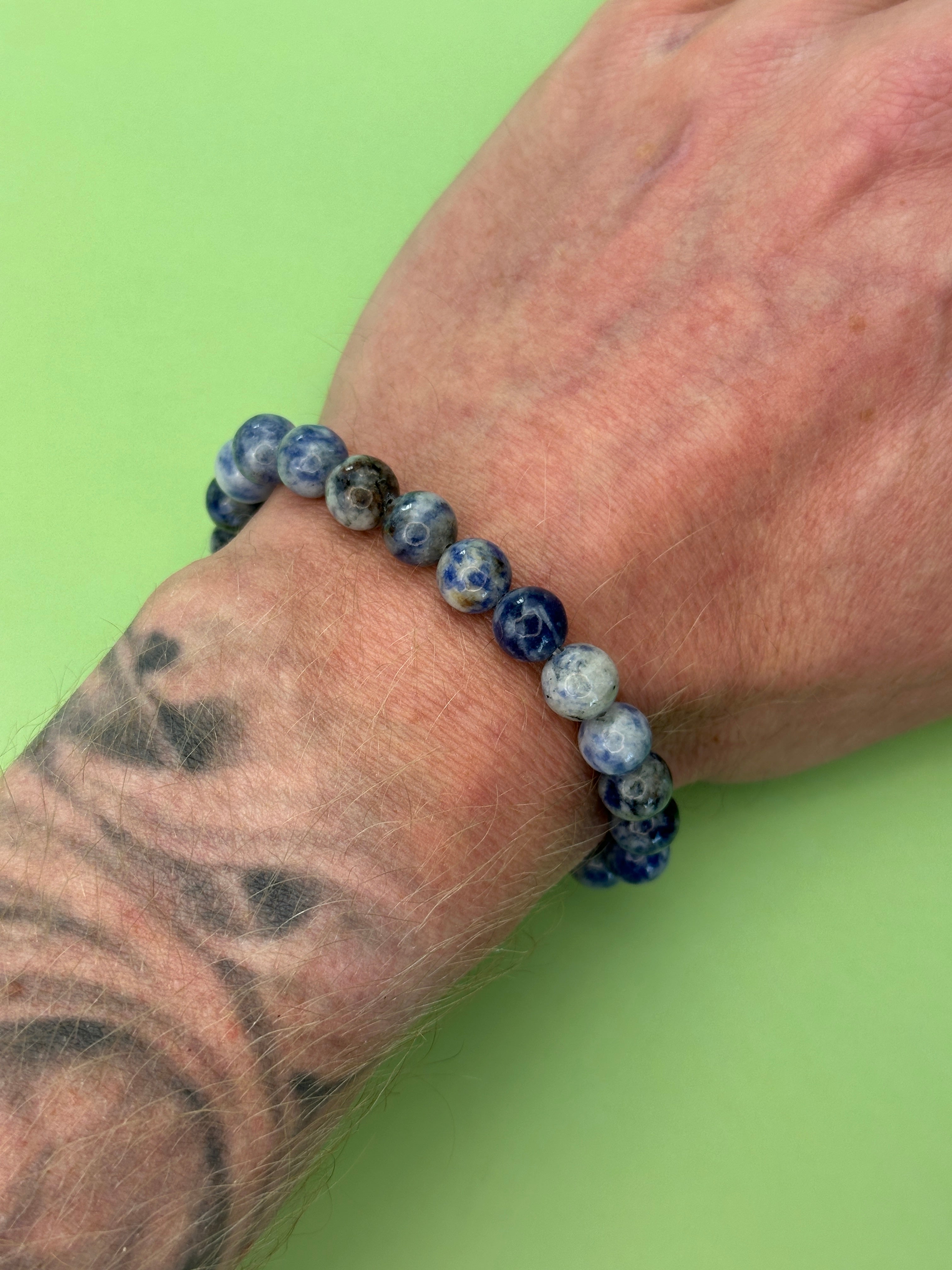 Sodalite - Truth and clear thinking - Power bead bracelet