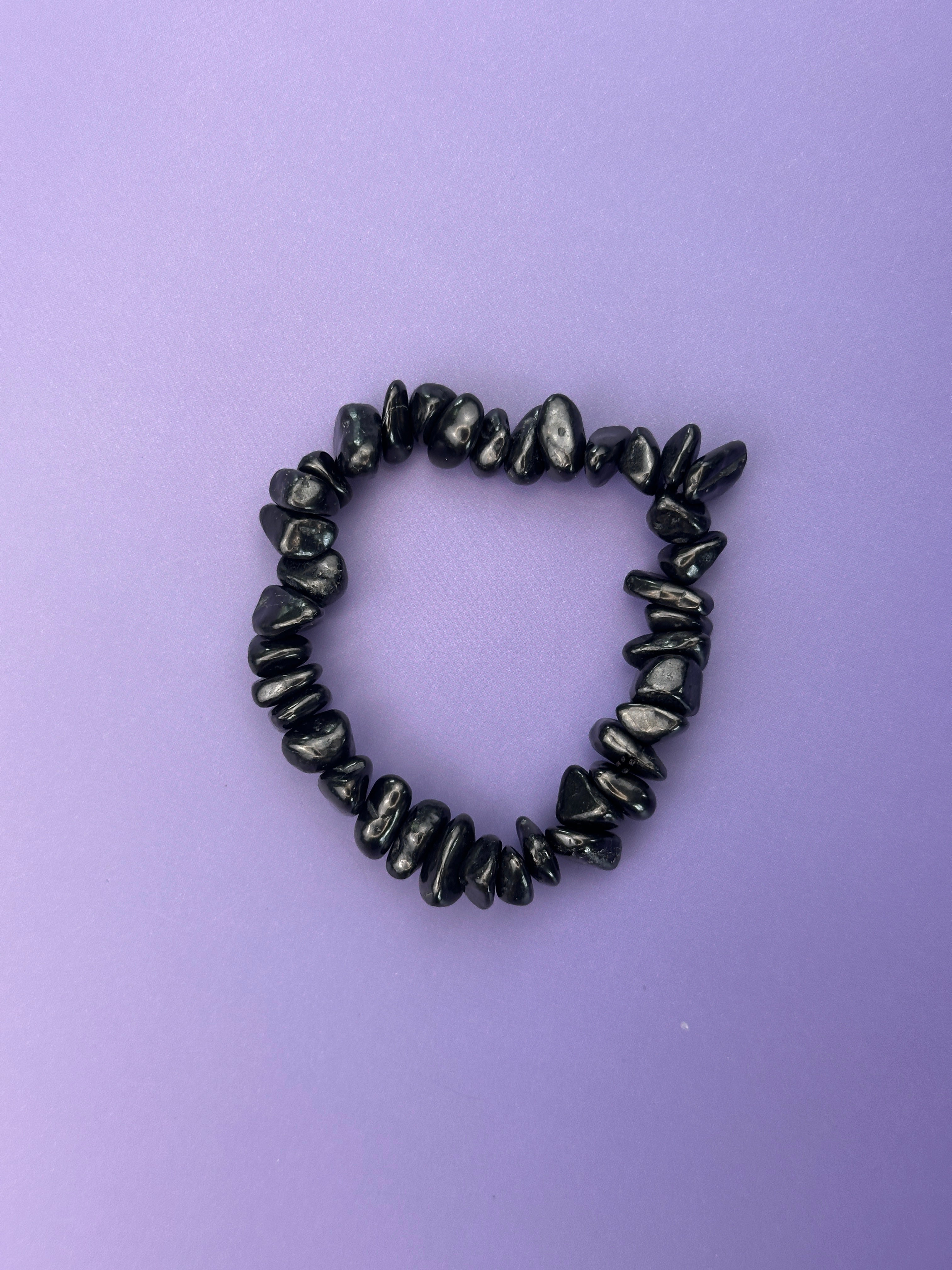 Shungite - Crystal Chip Bracelet