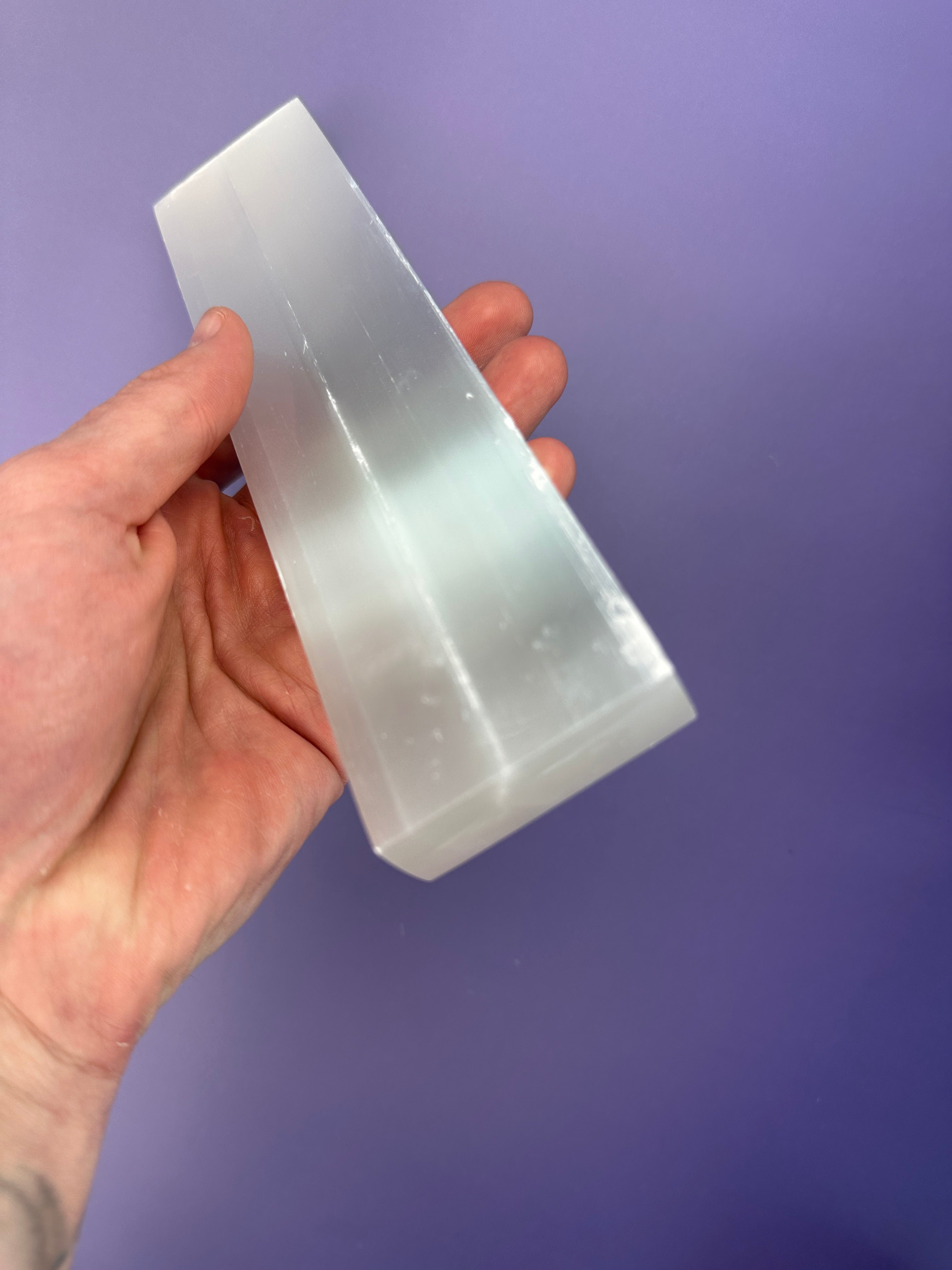Selenite - Flat ruler