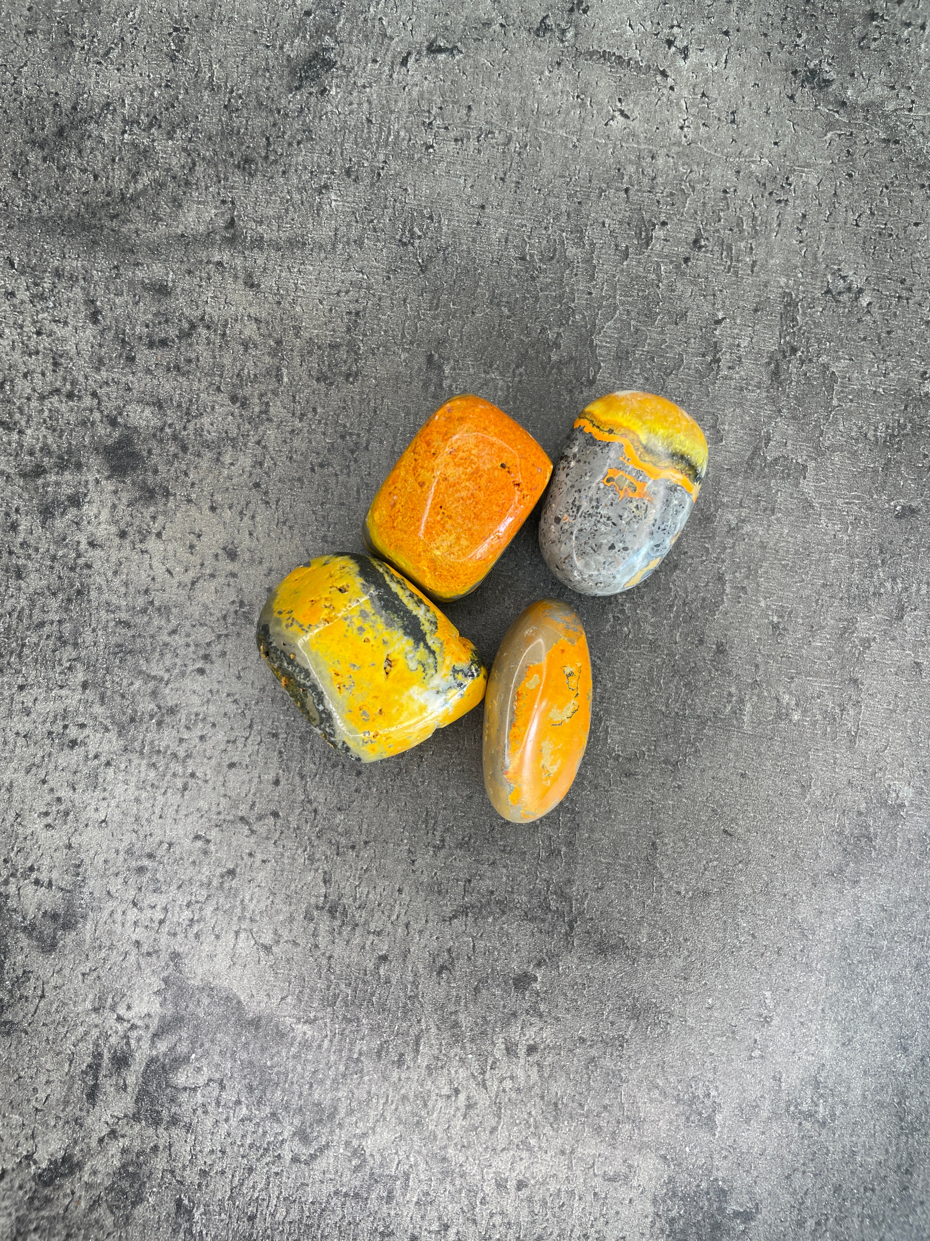 Bumblebee jasper - Tumblestone