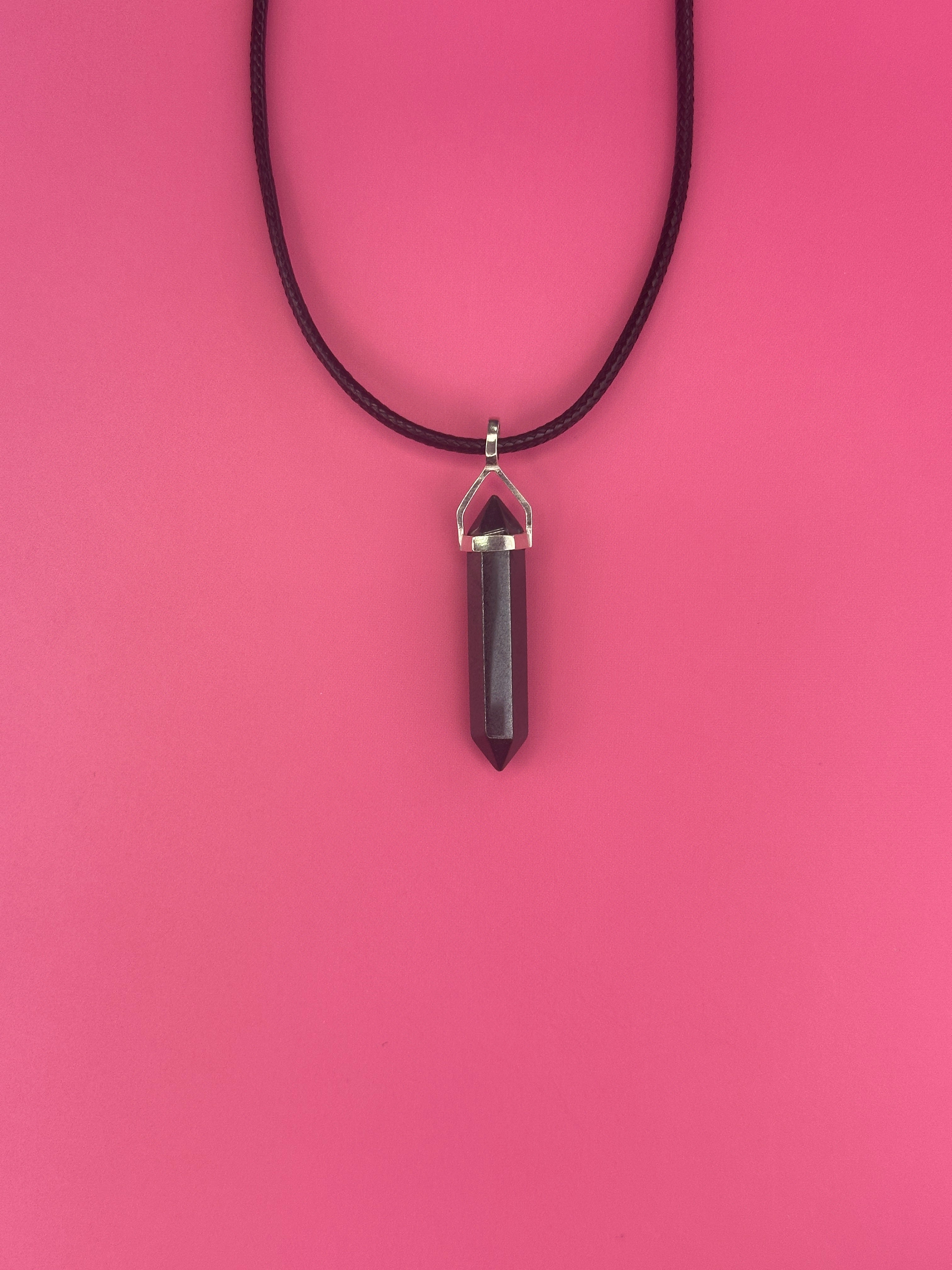 Grounding pendant - Hematite (sterling silver)