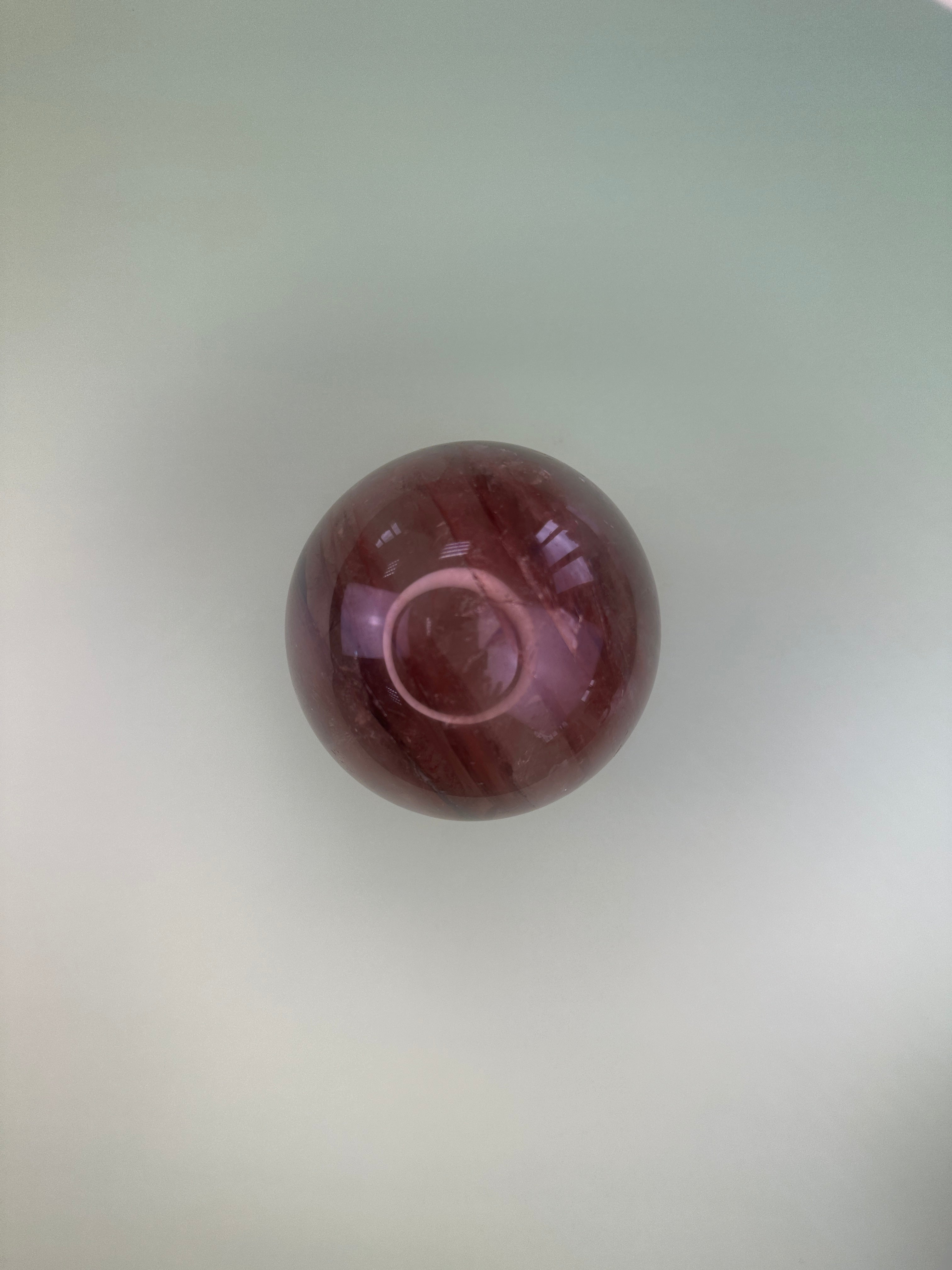 Red hematoid (Fire quartz) - XL Sphere