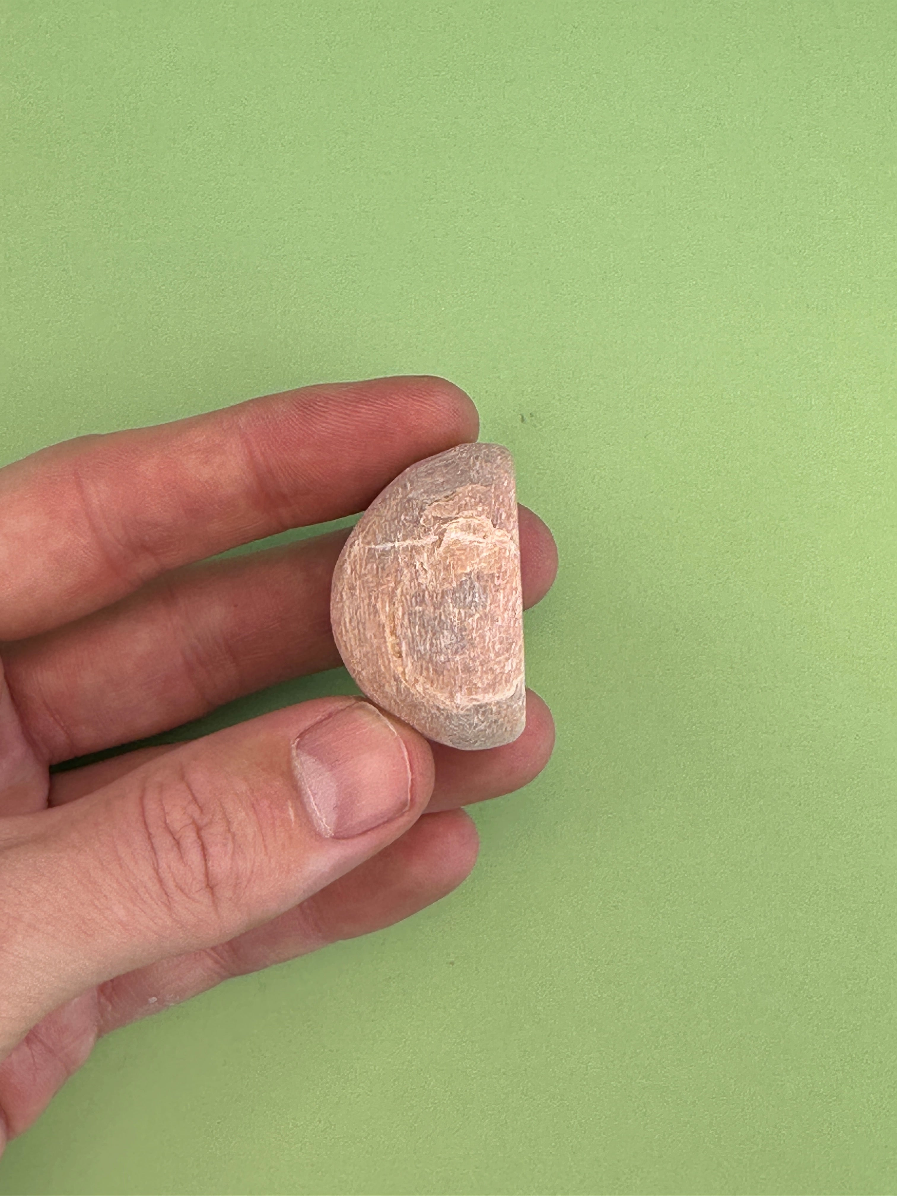Peach moonstone - Rough dragon egg