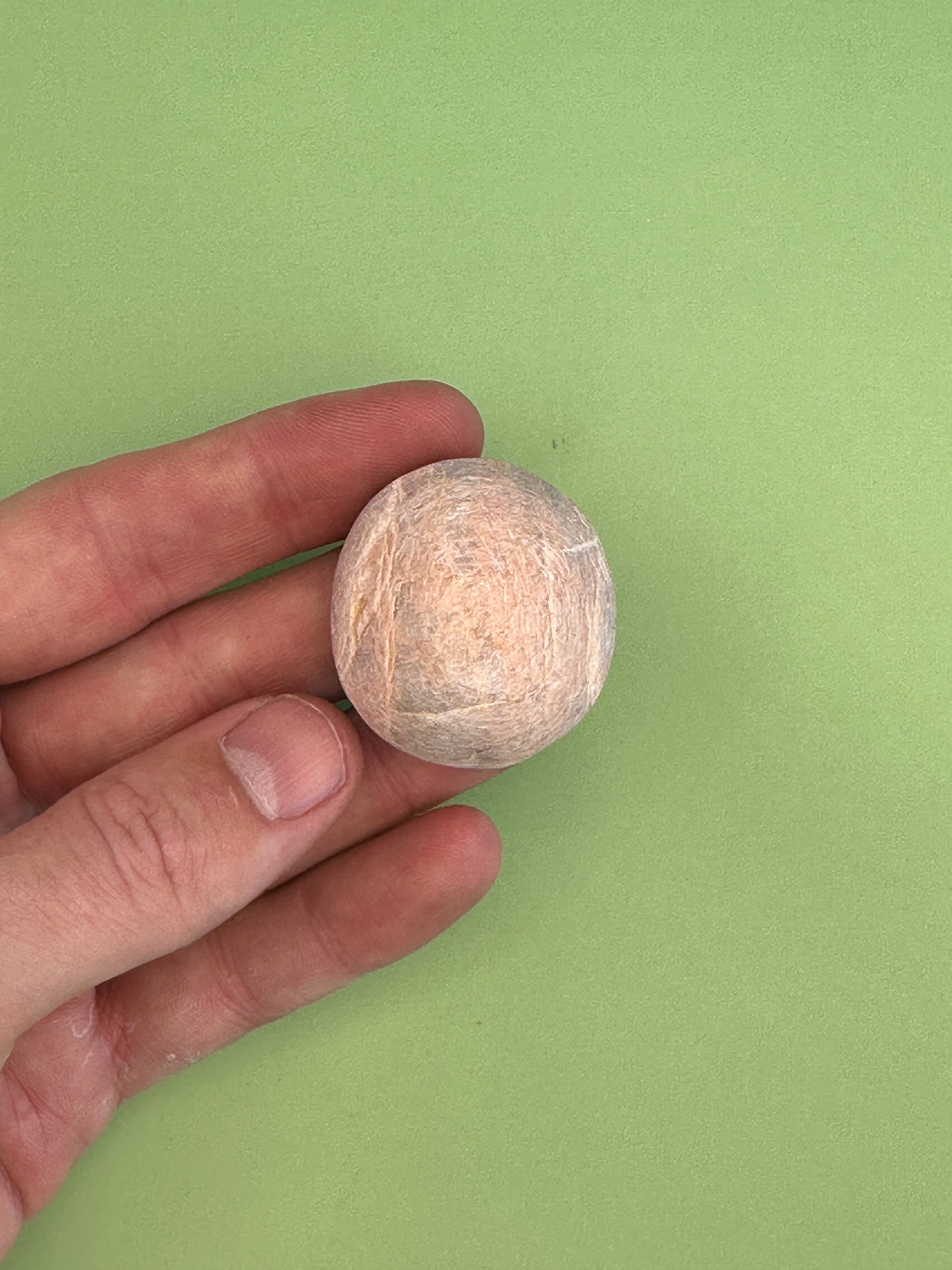 Peach moonstone - Rough dragon egg