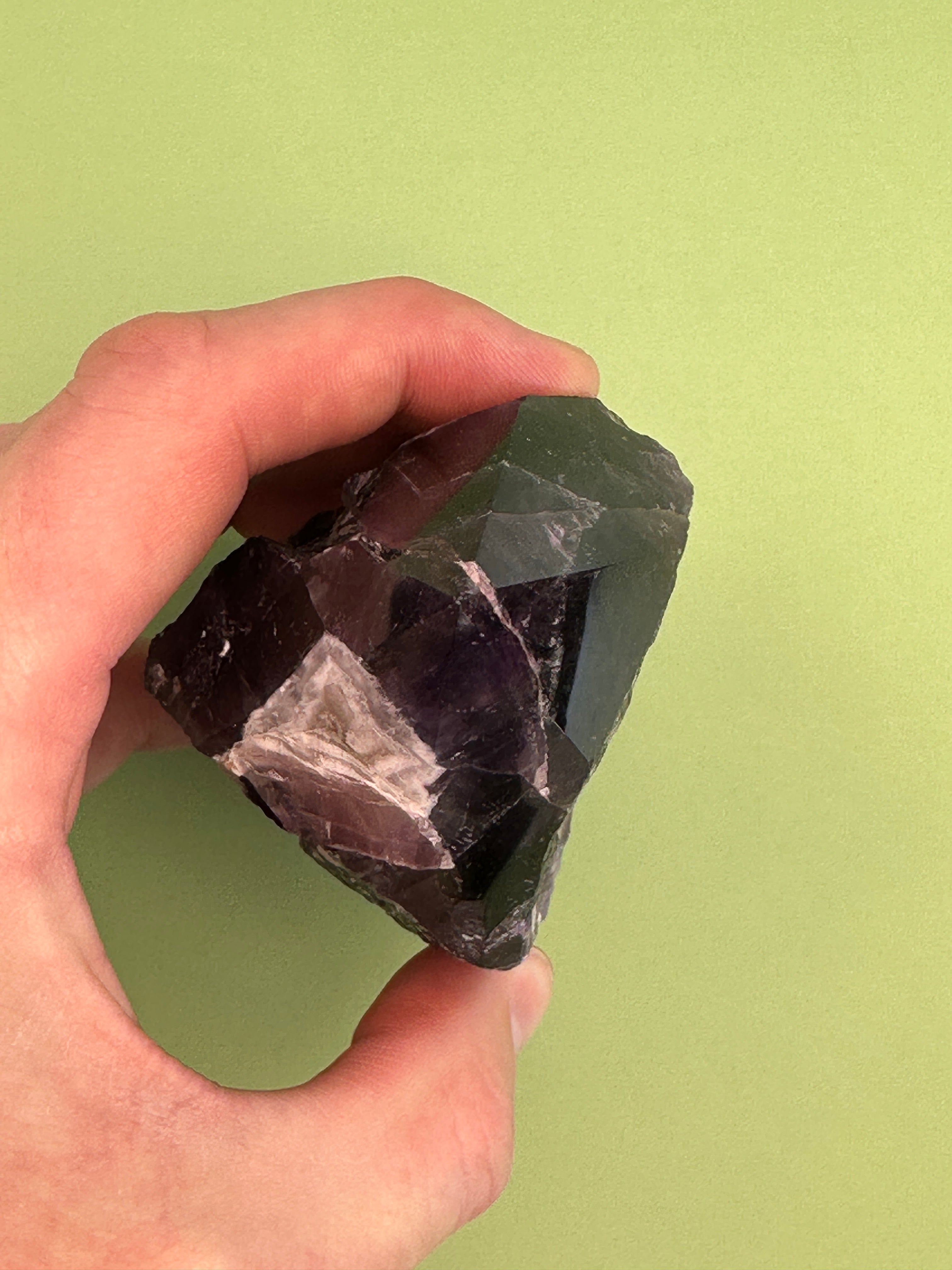 Amethyst - Rough cut point