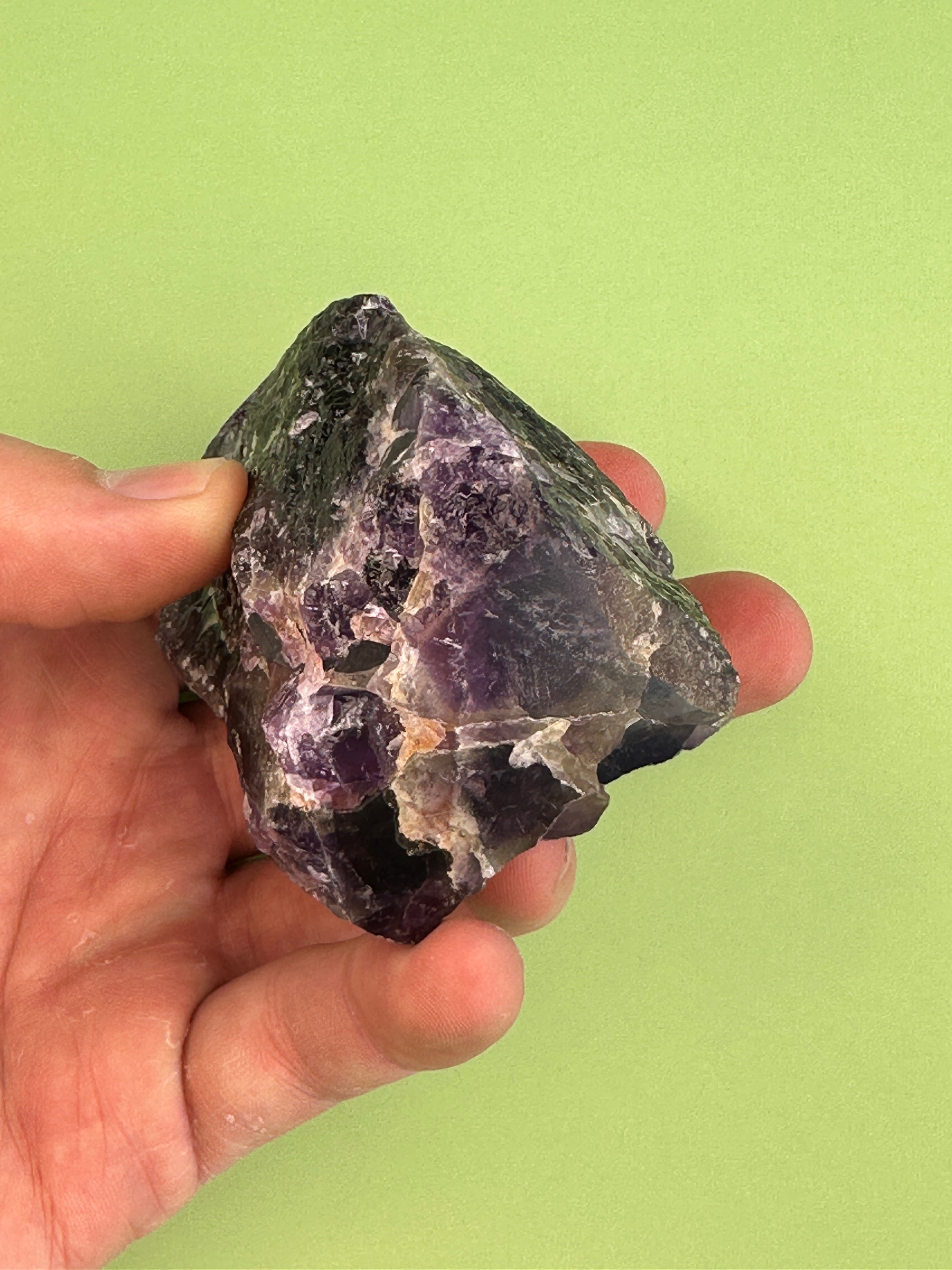 Amethyst - Rough cut point