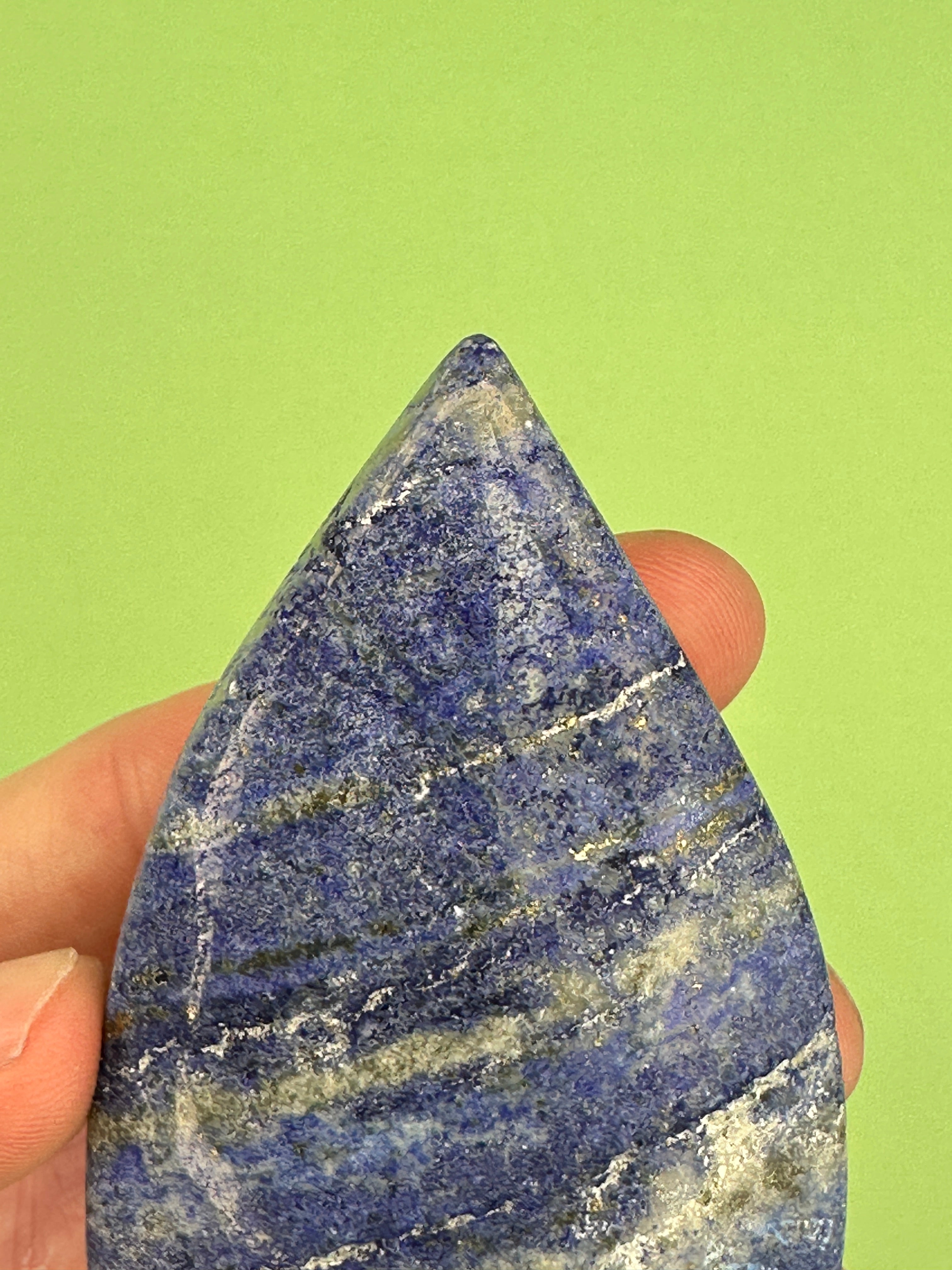 Lapis lazuli - Free-standing teardrop