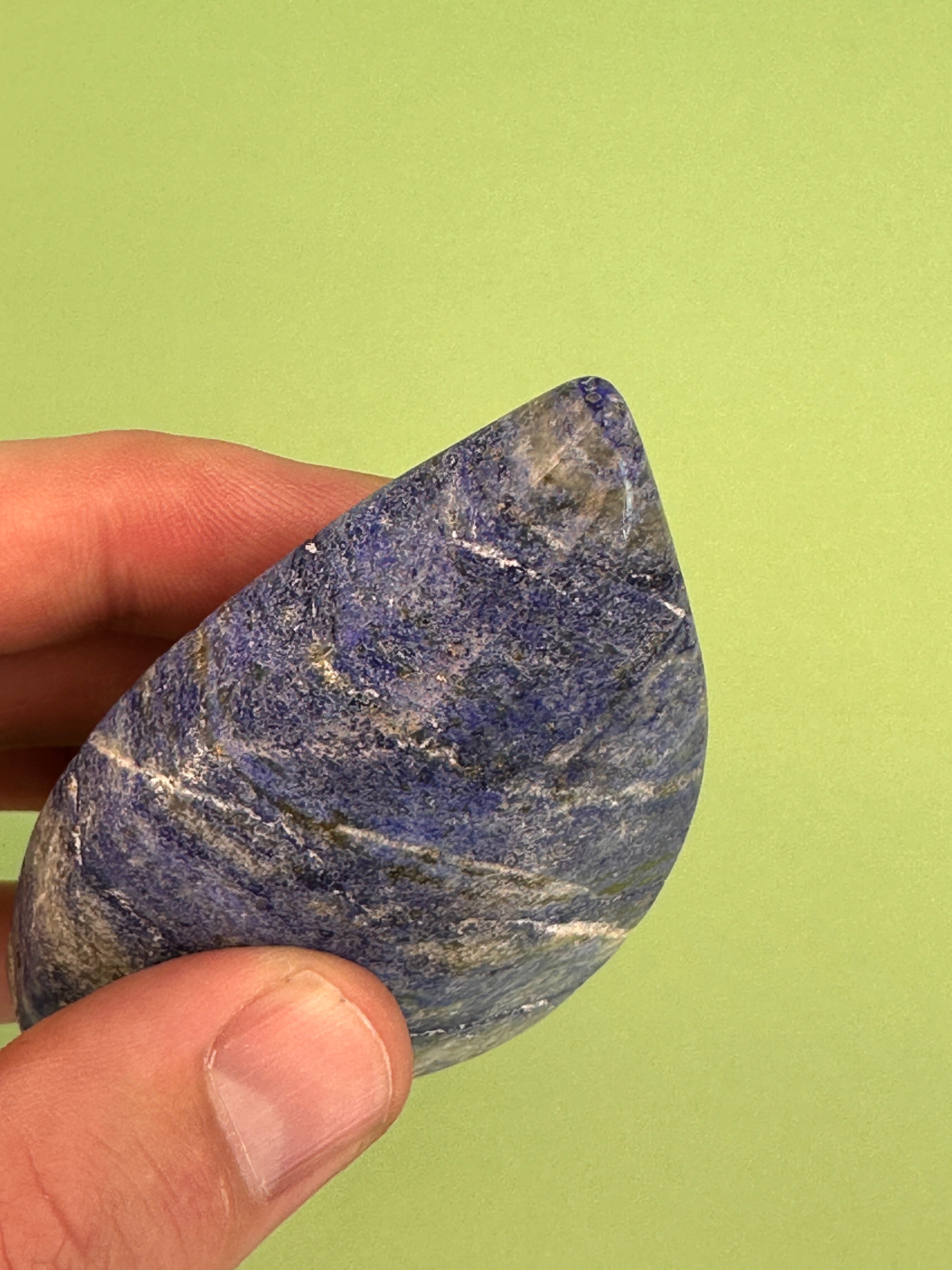 Lapis lazuli - Free-standing teardrop