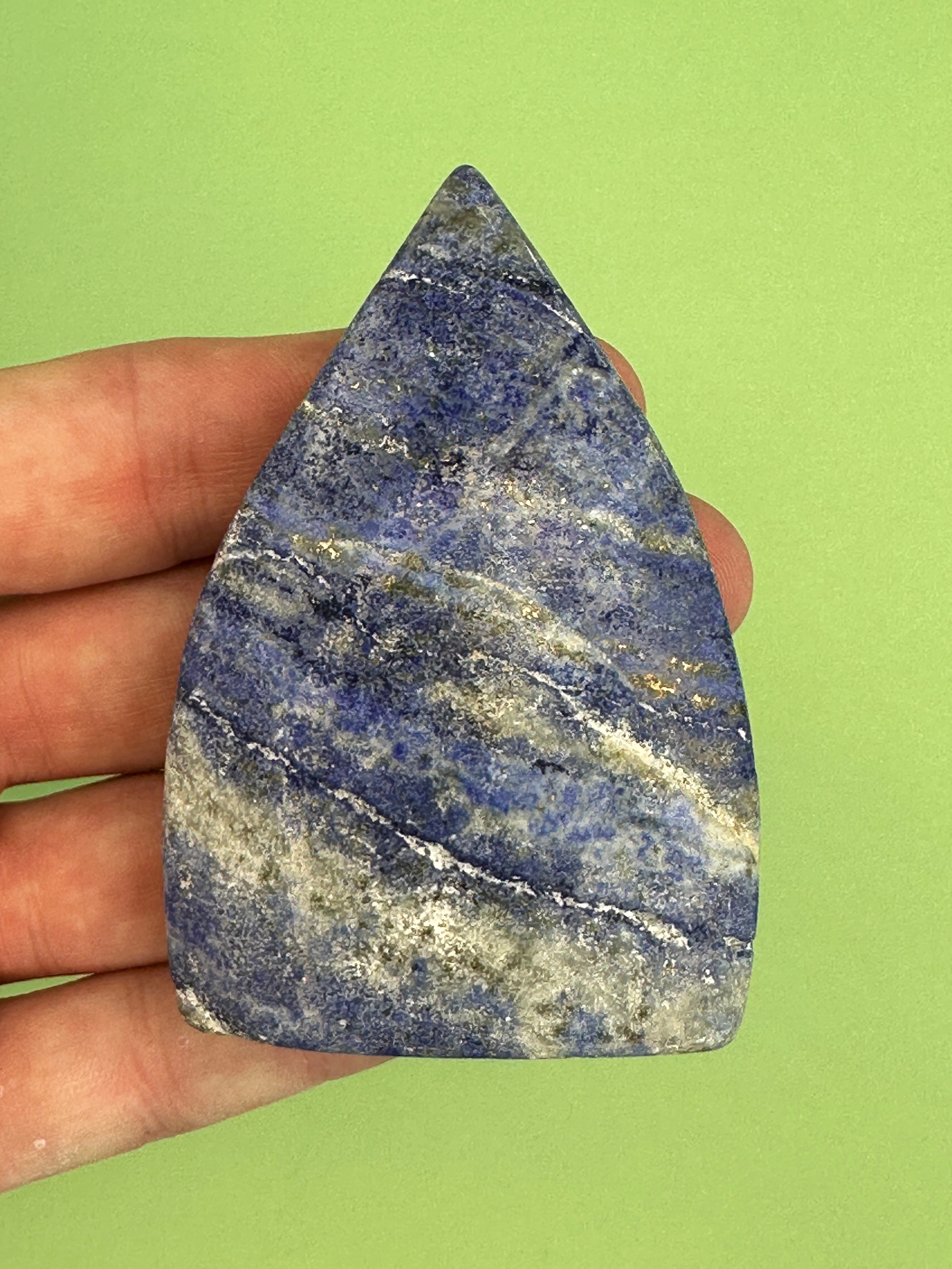 Lapis lazuli - Free-standing teardrop