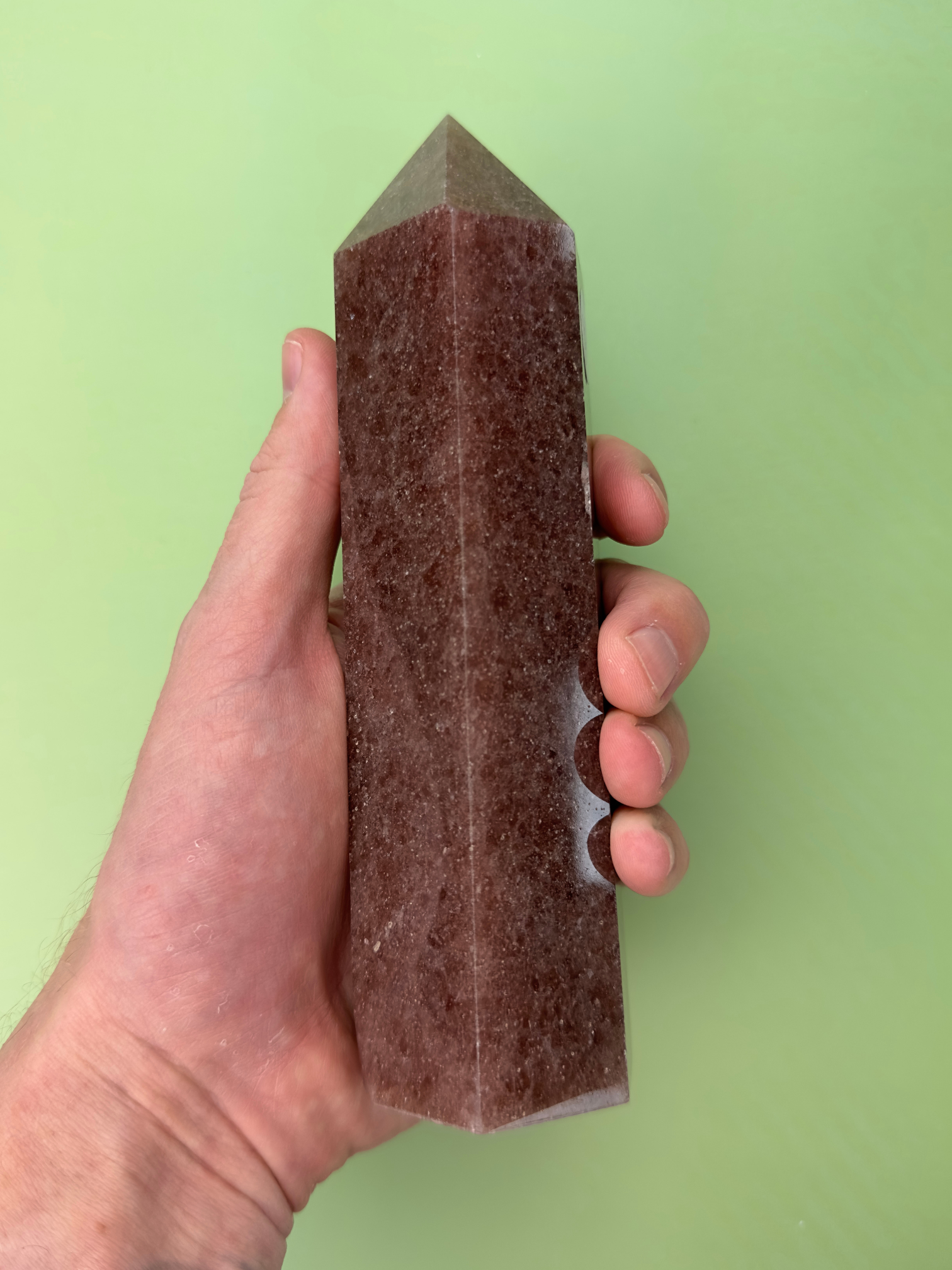 Strawberry quartz - XL tower