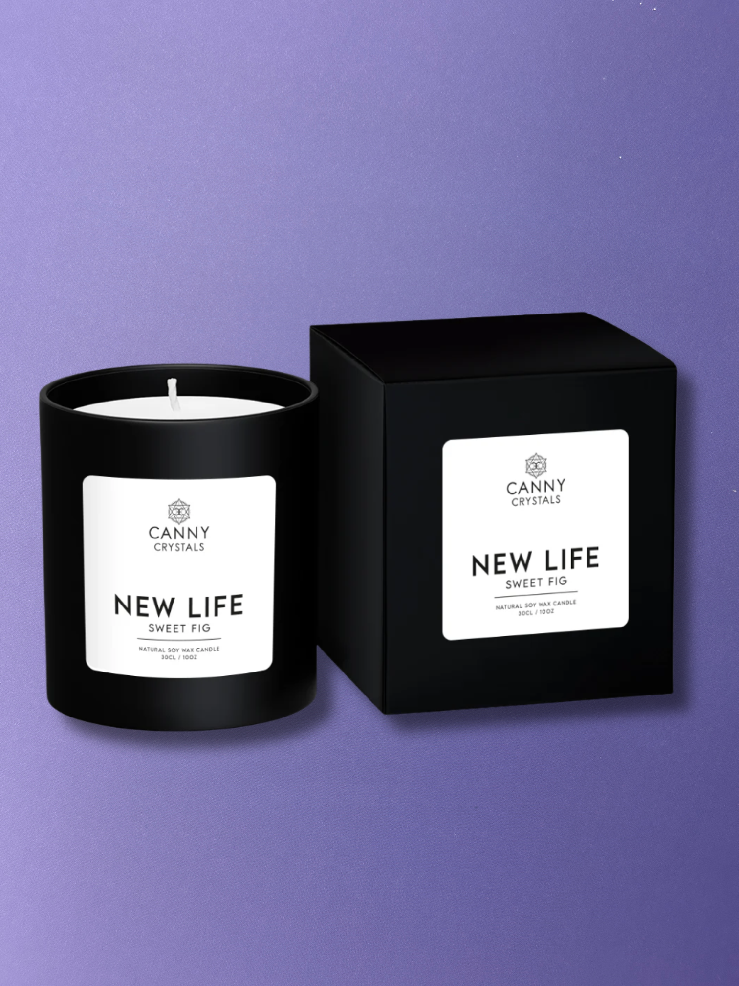Reiki-infused ritual candle - New Life
