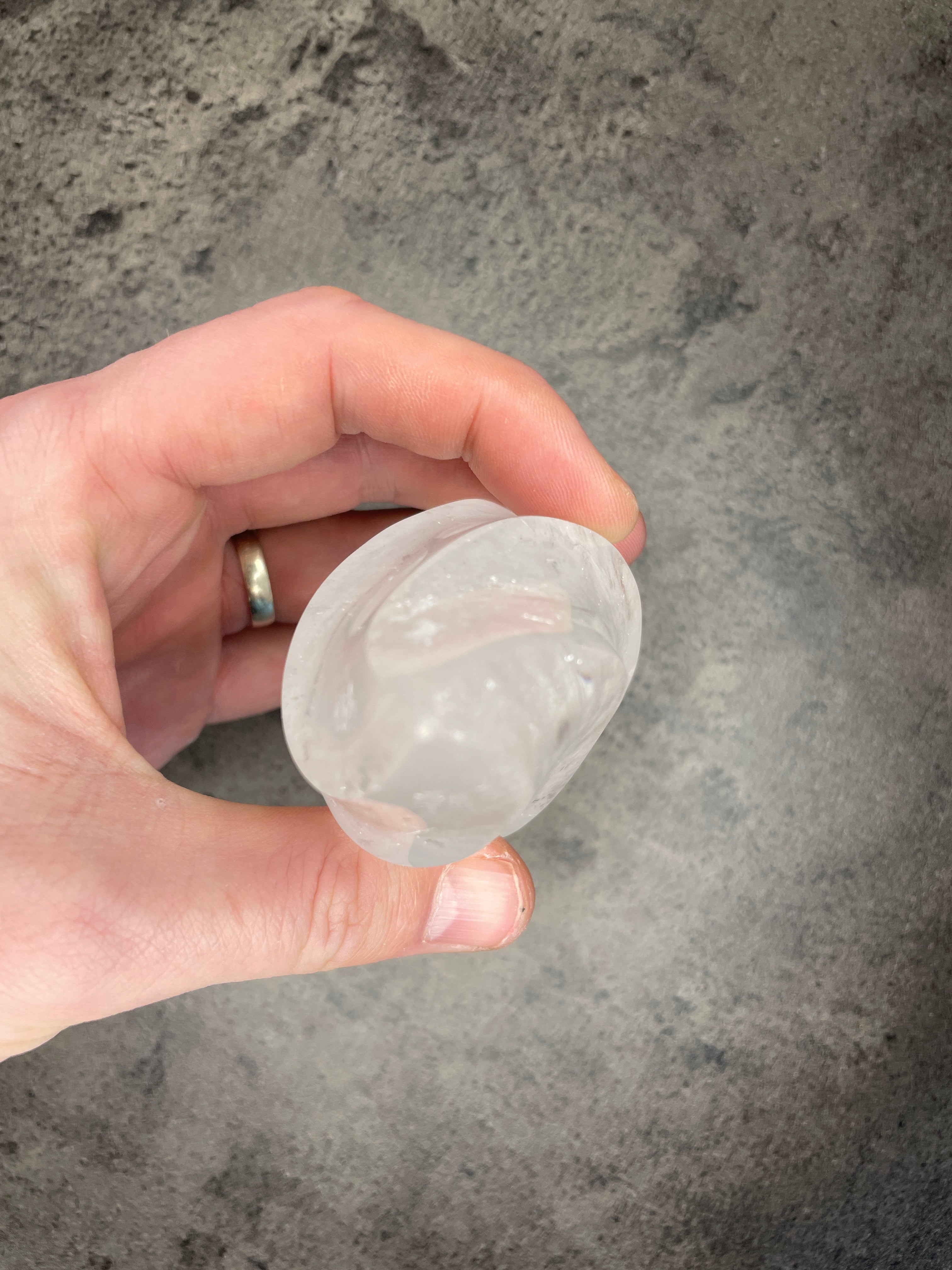 Clear quartz - Flame