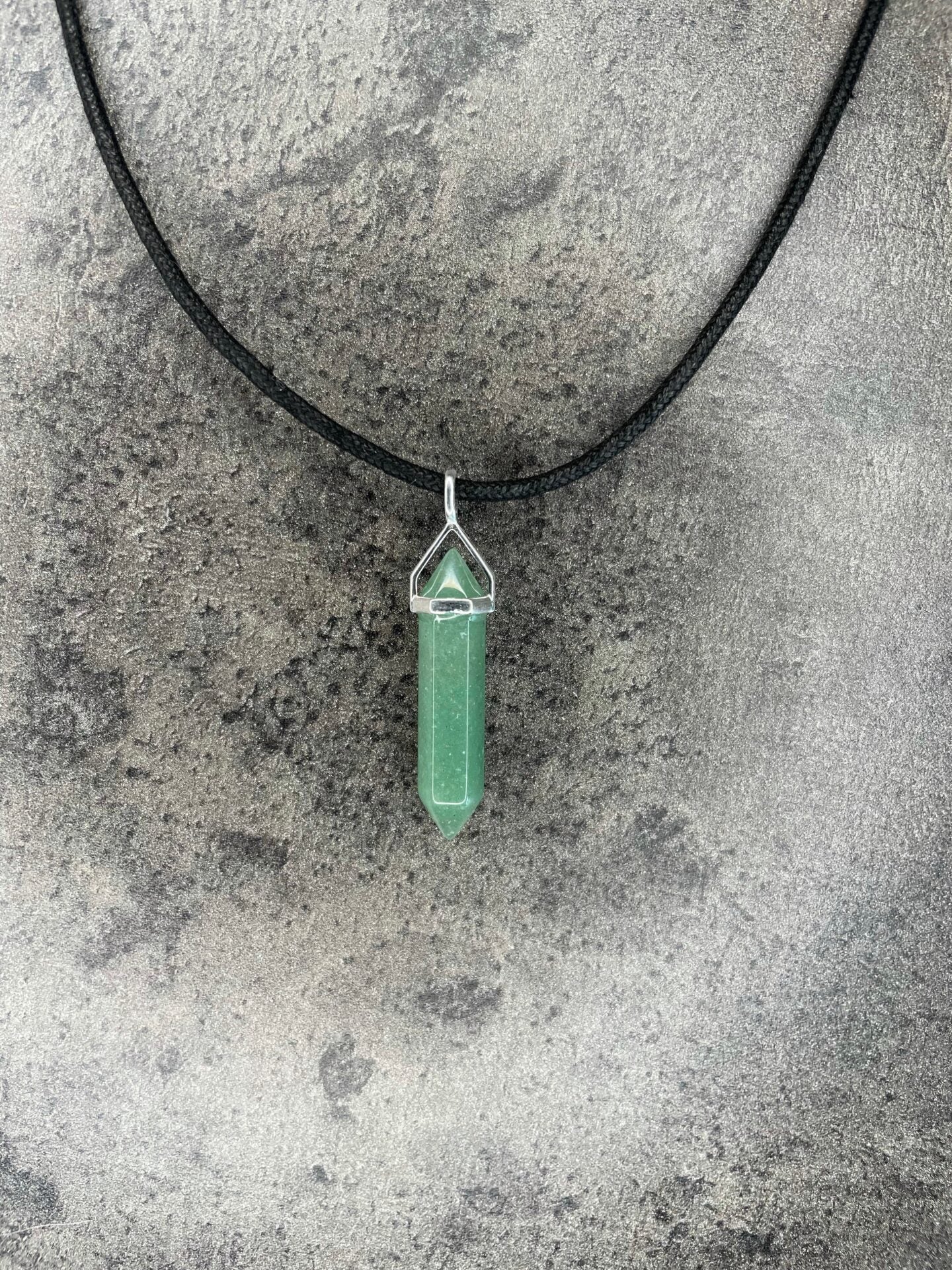 Luck pendant - Green aventurine